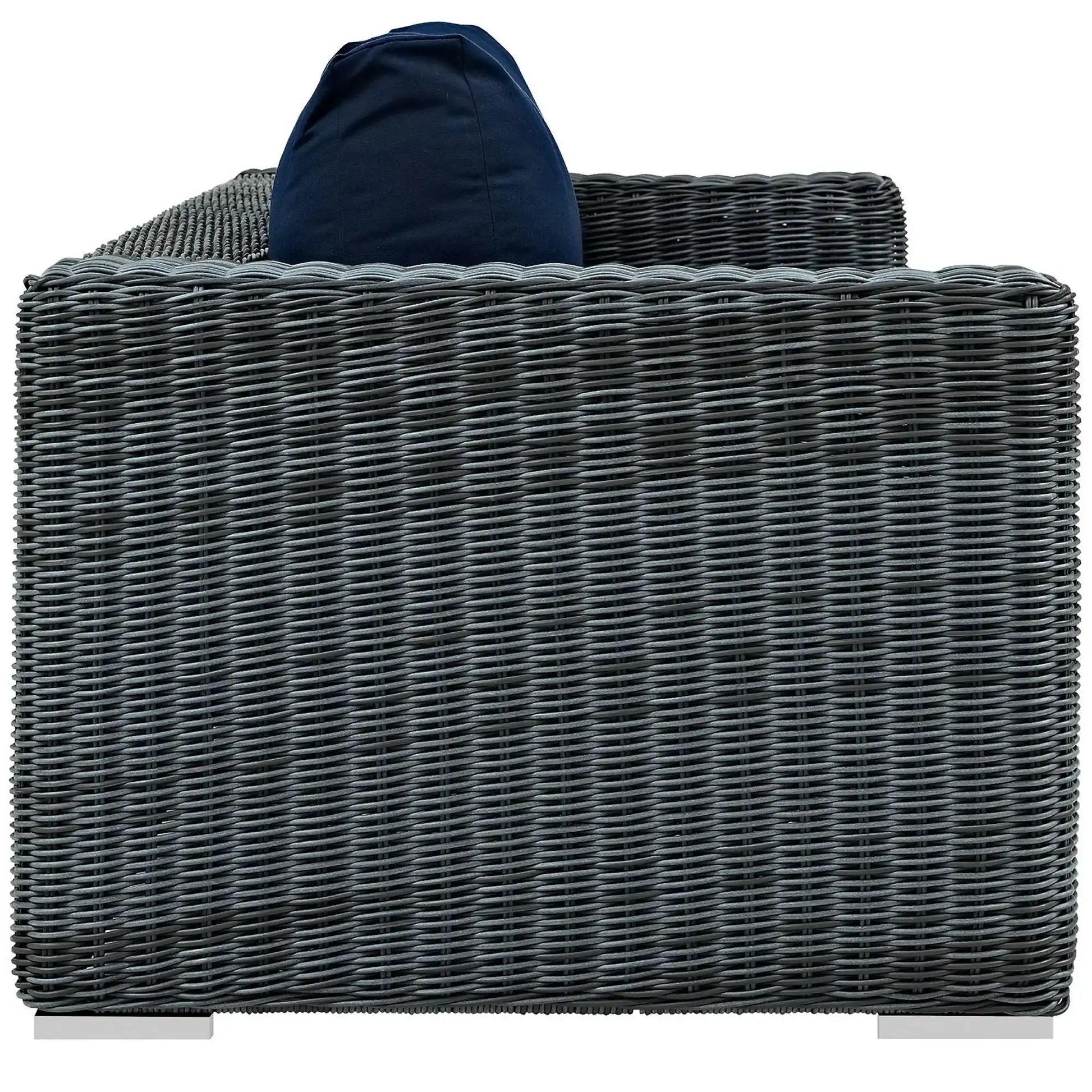 Summon Outdoor Patio Sunbrella� Sofa by Modway - Best Buy Furniture