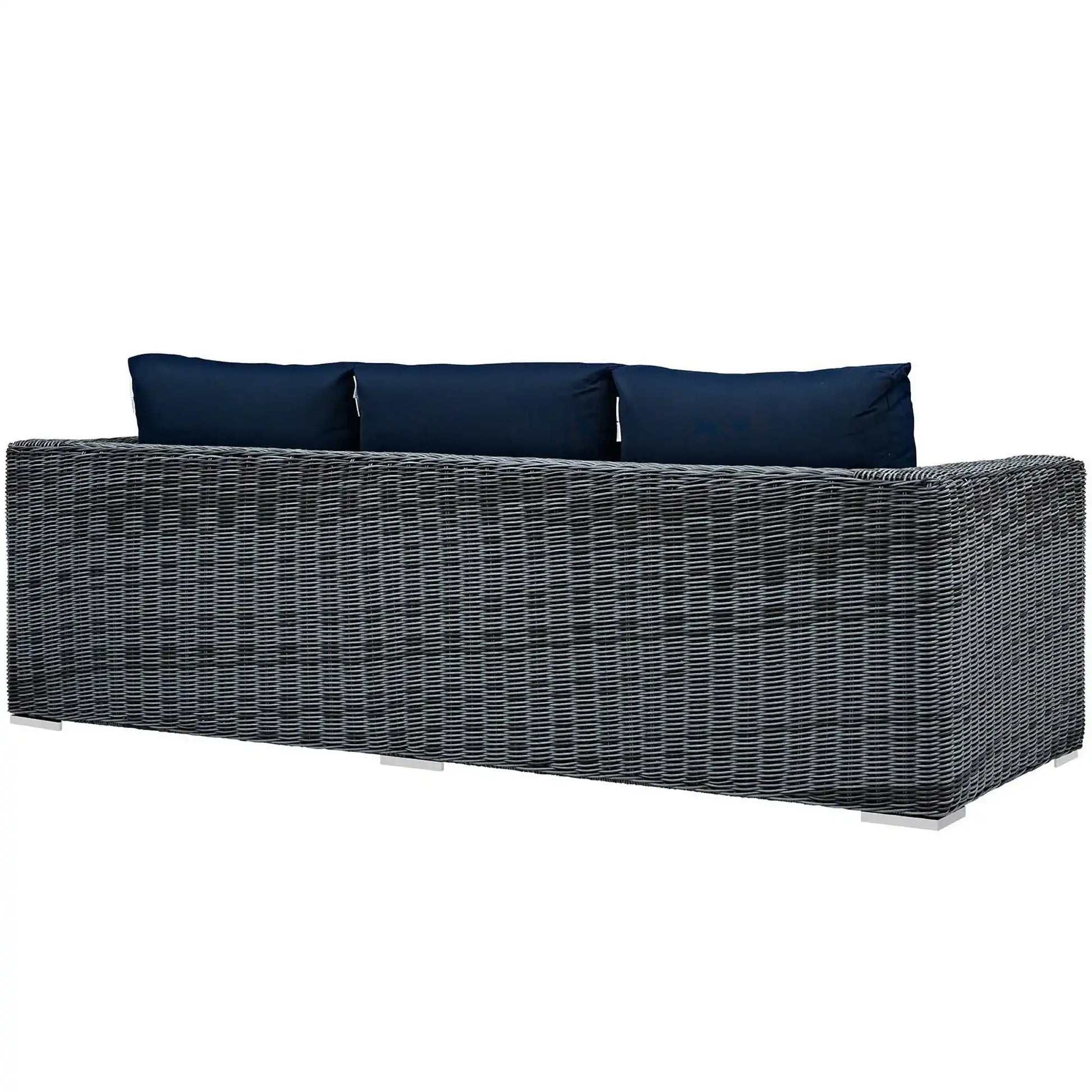 Summon Outdoor Patio Sunbrella� Sofa by Modway - Best Buy Furniture