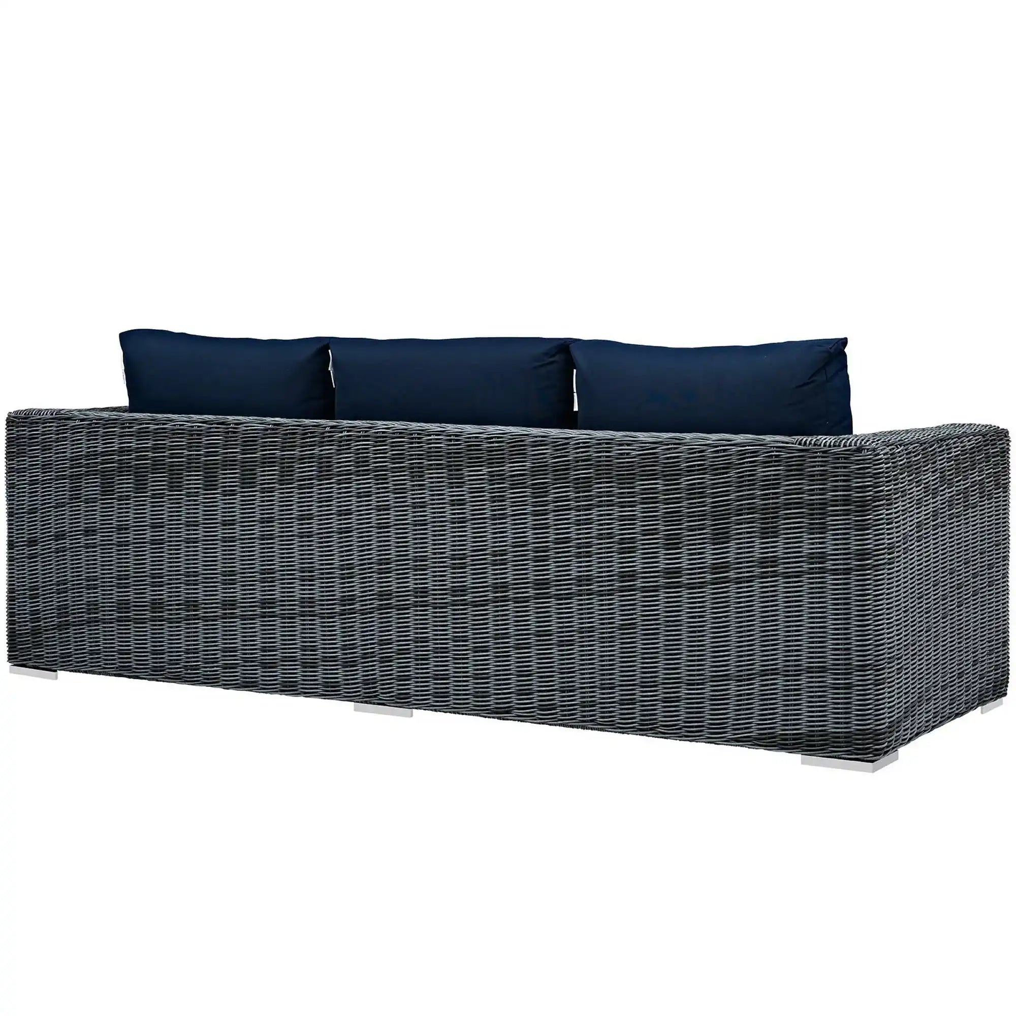 Summon Outdoor Patio Sunbrella� Sofa by Modway - Best Buy Furniture