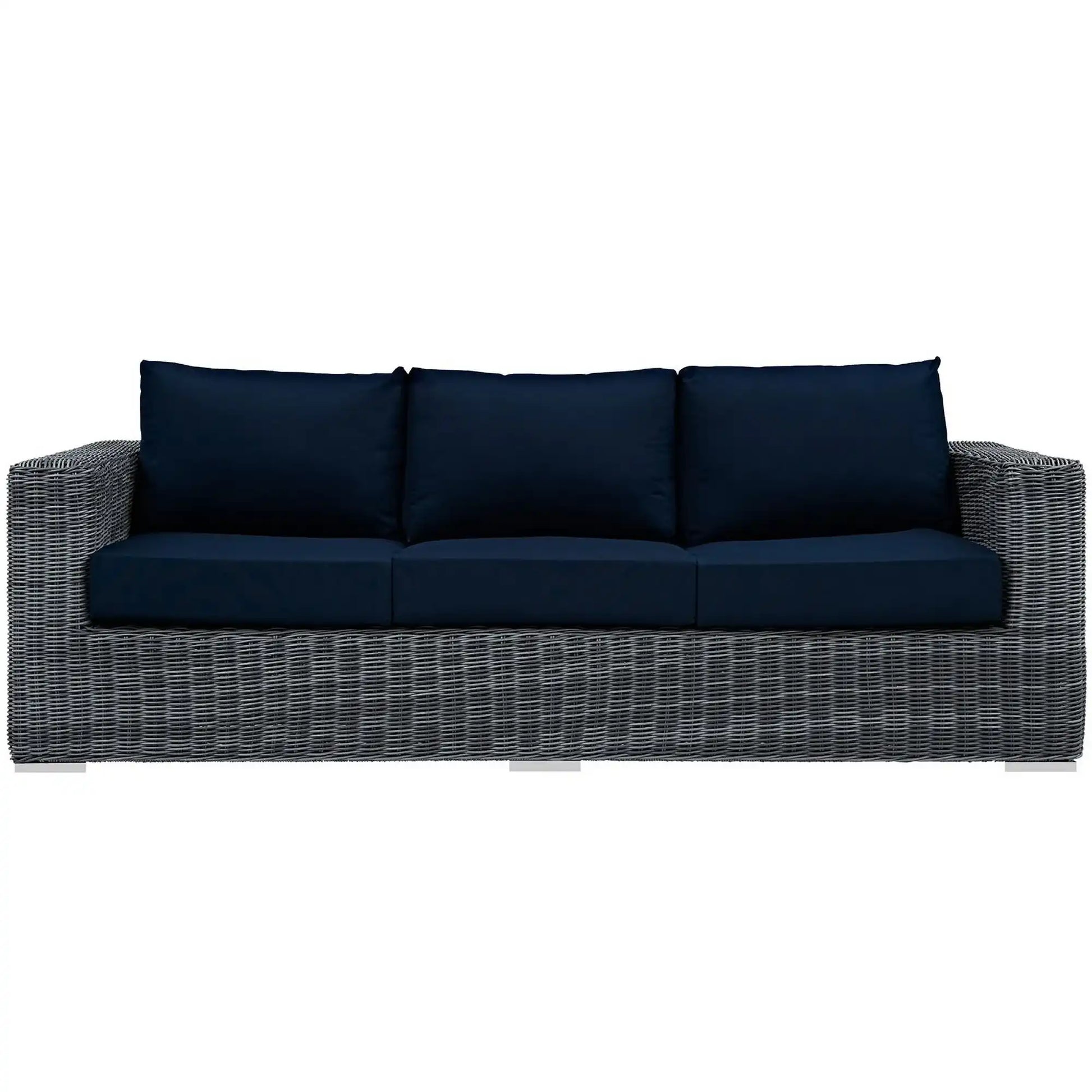 Summon Outdoor Patio Sunbrella� Sofa by Modway - Best Buy Furniture