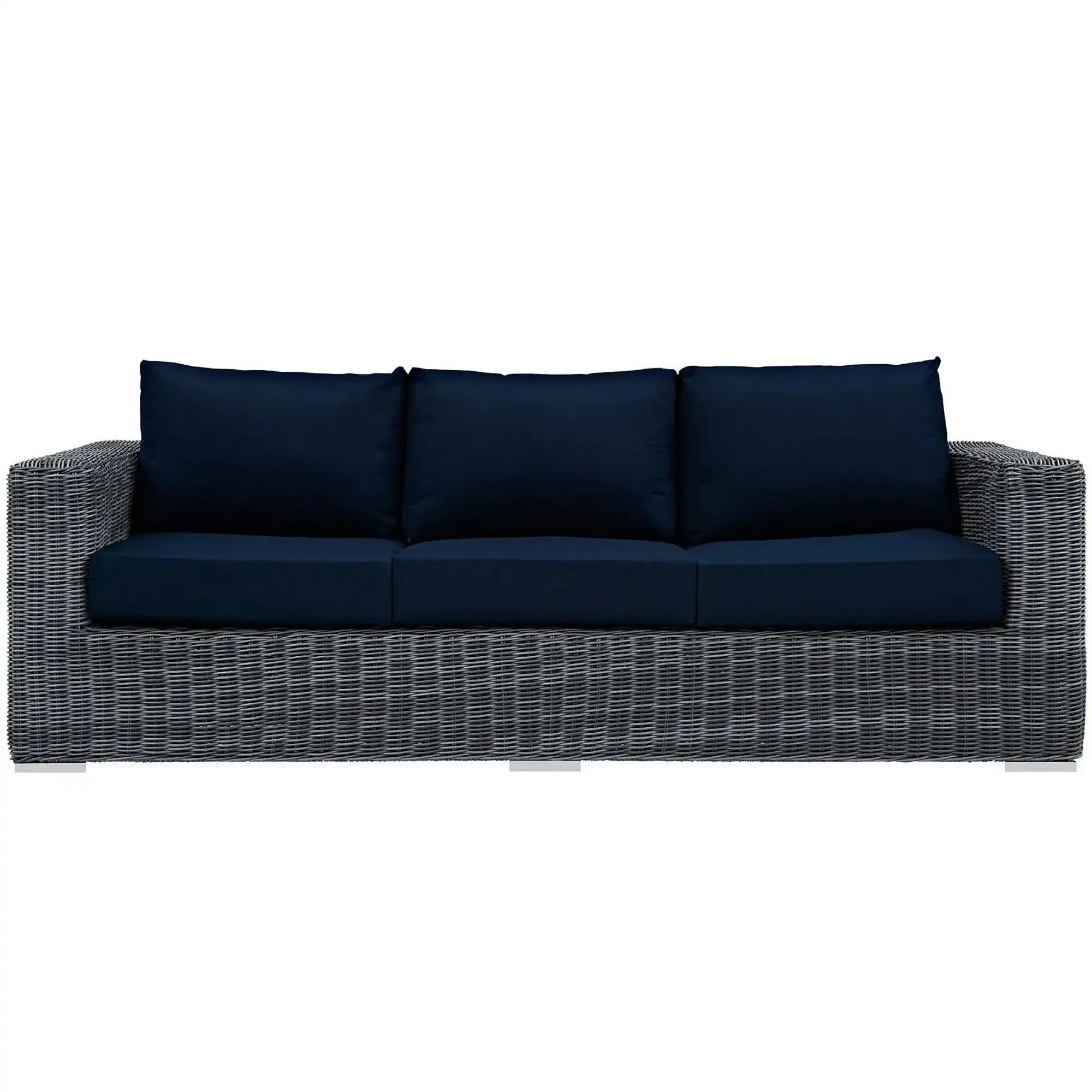 Summon Outdoor Patio Sunbrella� Sofa by Modway - Best Buy Furniture