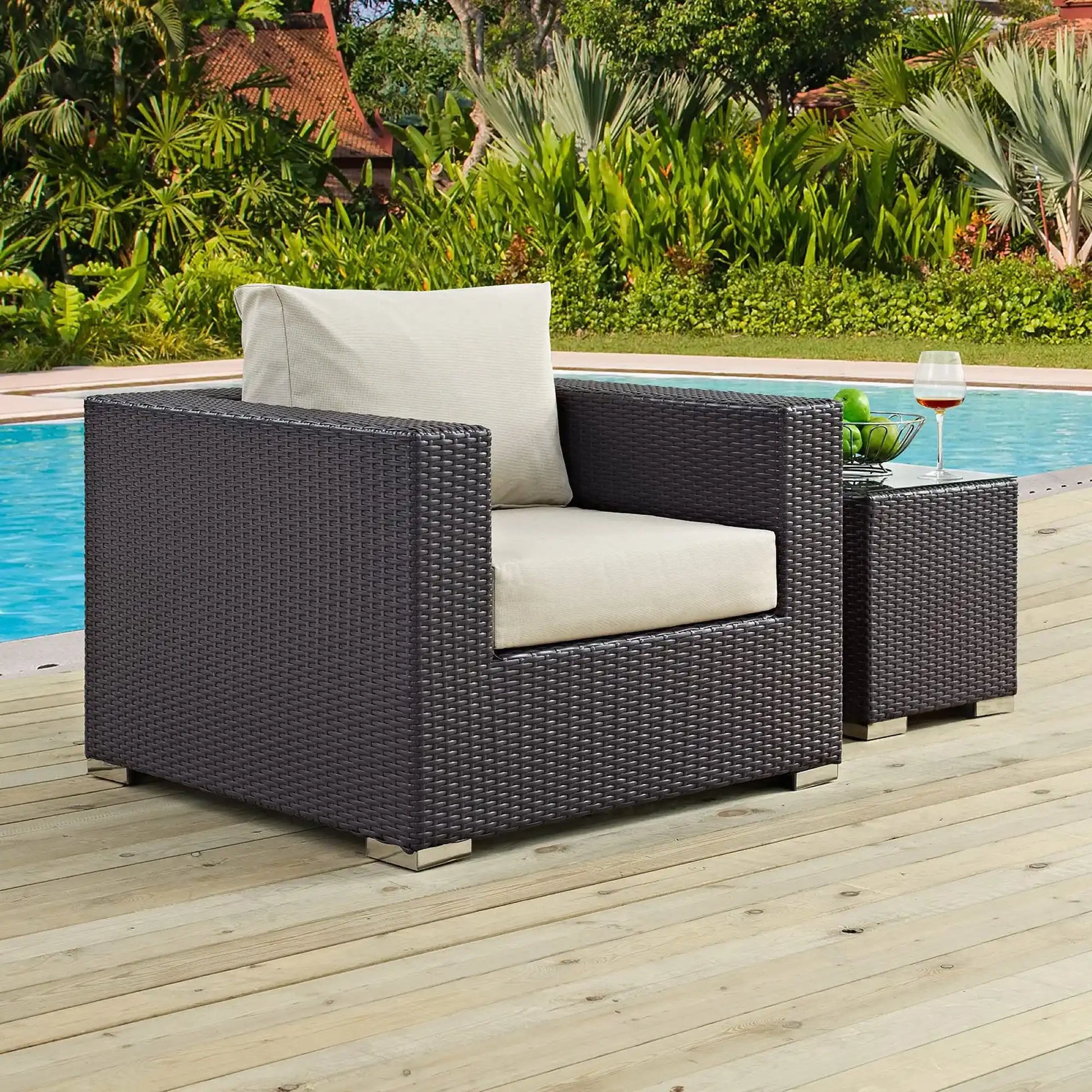 Convene Outdoor Patio Armchair by Modway - Best Buy Furniture