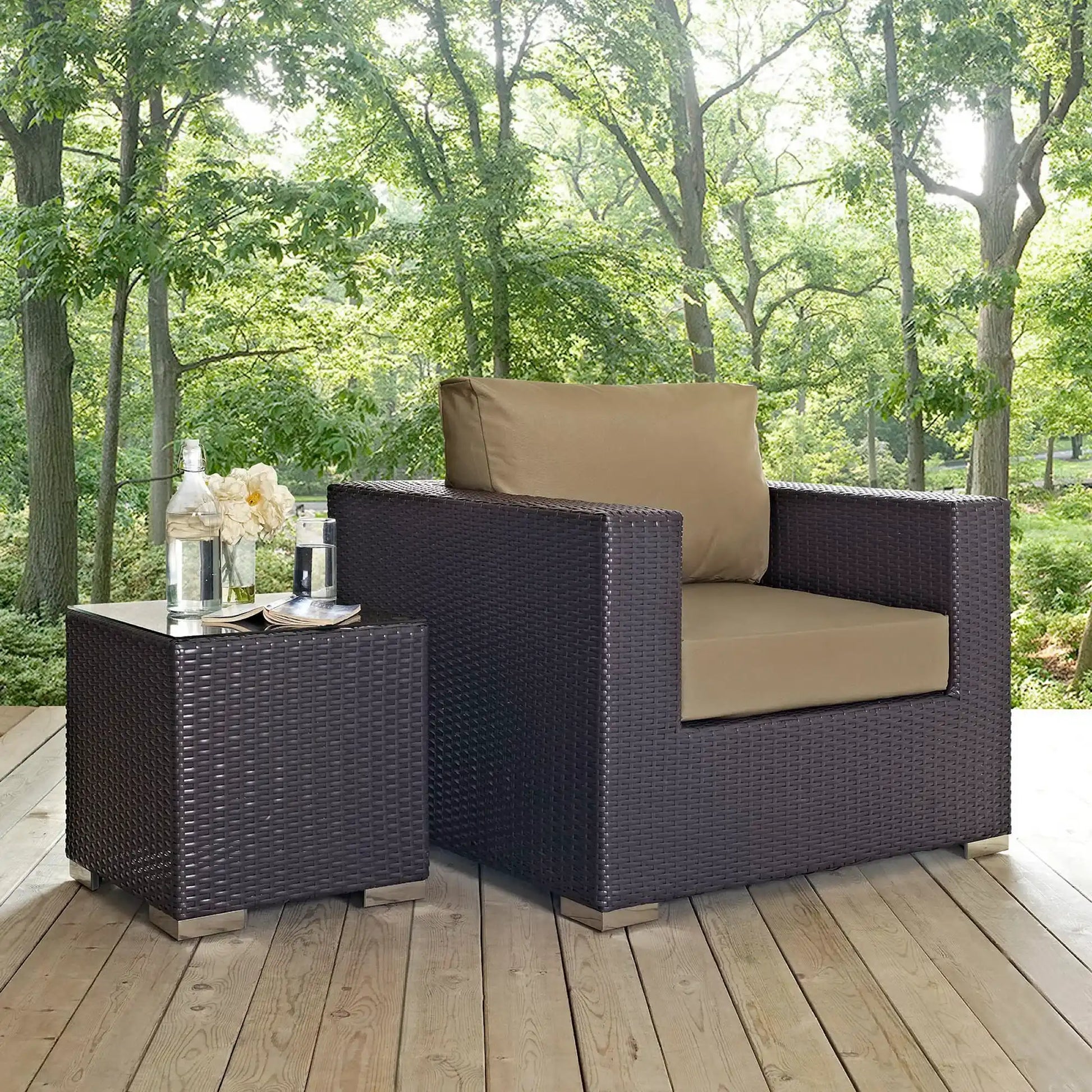 Convene Outdoor Patio Armchair by Modway - Best Buy Furniture