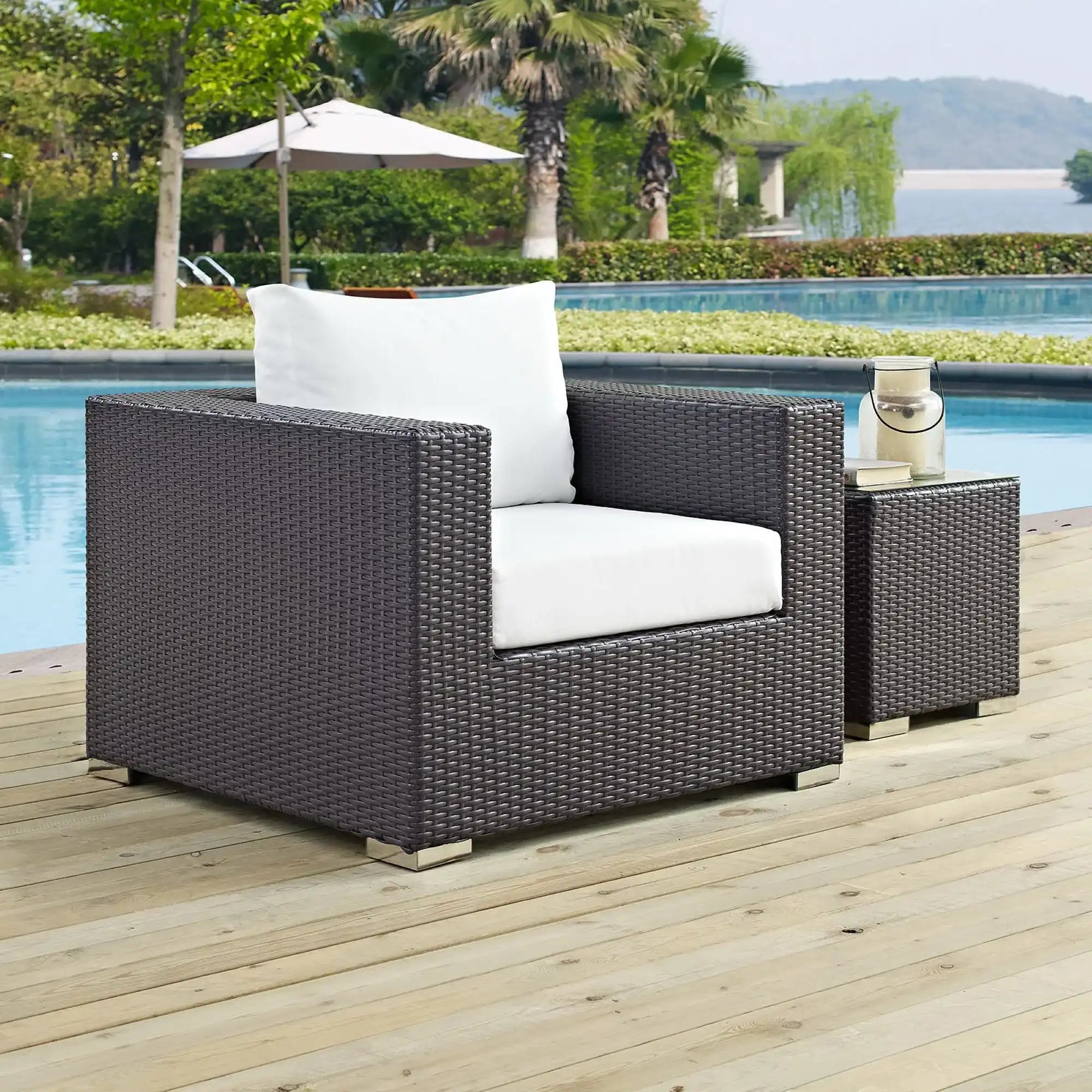 Convene Outdoor Patio Armchair by Modway - Best Buy Furniture
