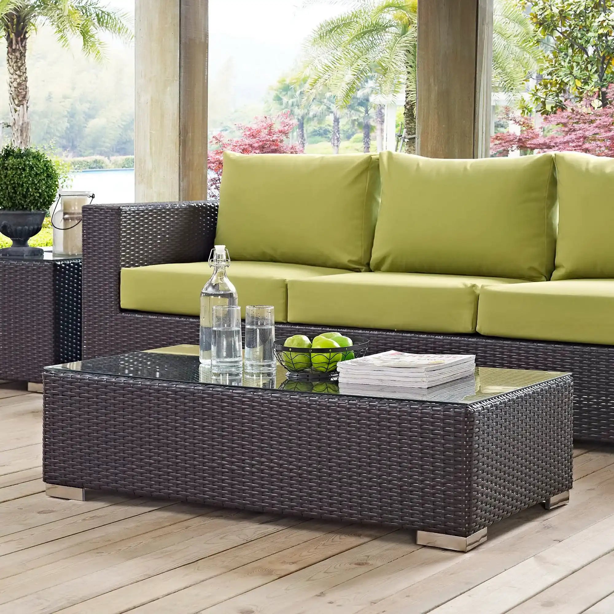 Convene Outdoor Patio Coffee Table by Modway - Best Buy Furniture