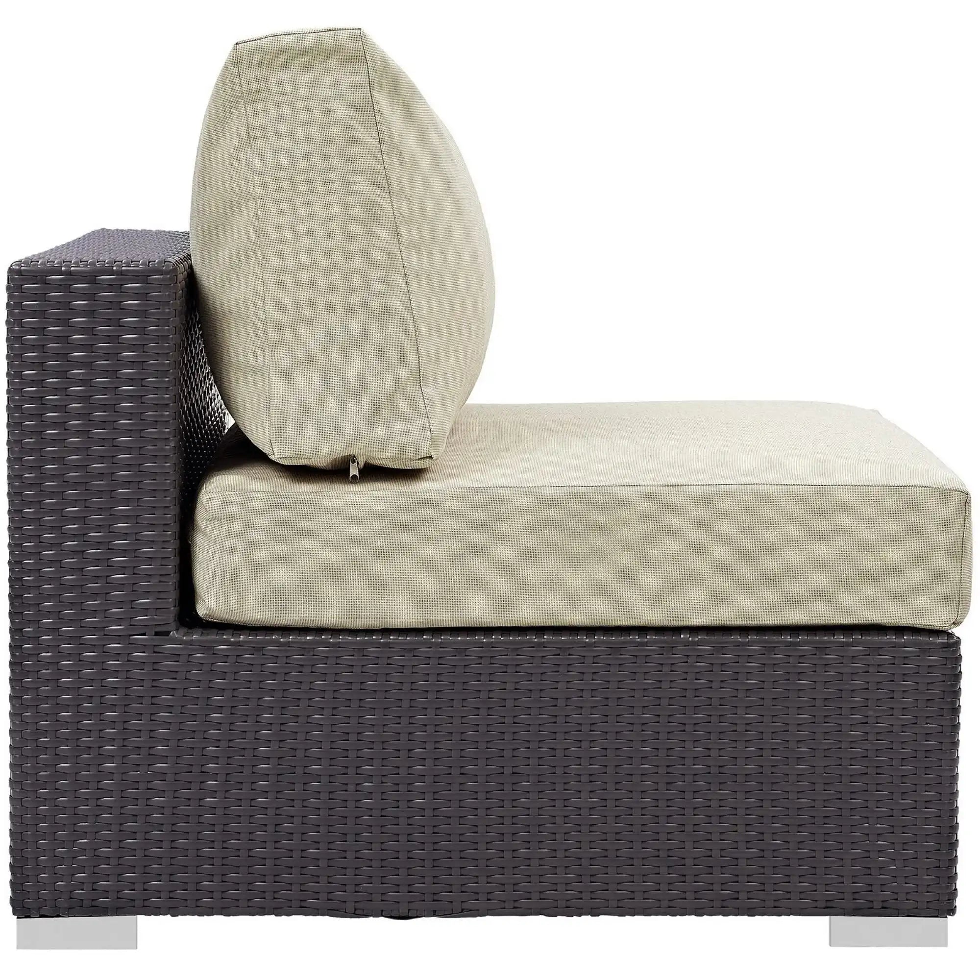 Gather 7 Piece Outdoor Patio Sectional Set by Modway - Best Buy Furniture