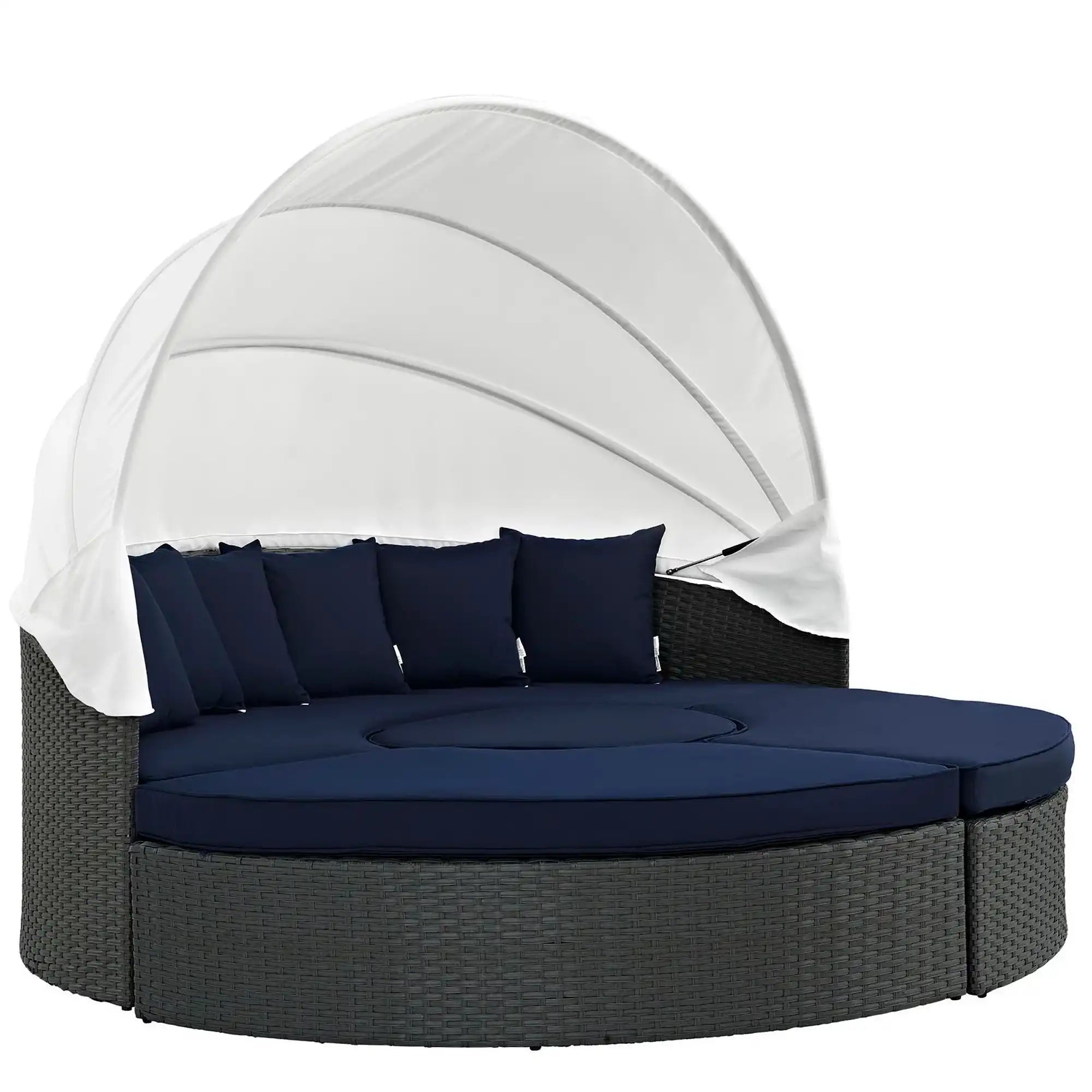Sojourn Outdoor Patio Sunbrella� Daybed by Modway - Best Buy Furniture