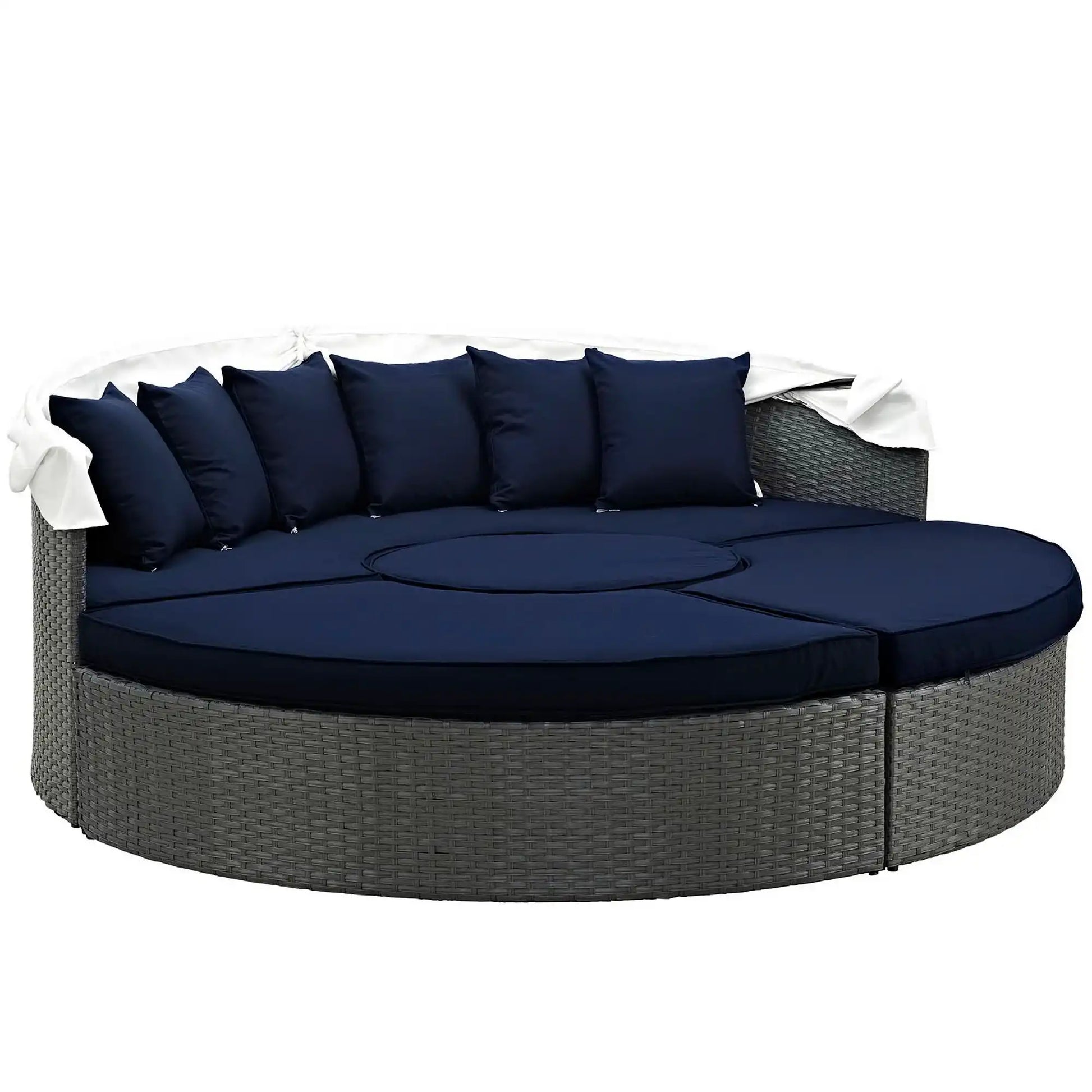 Sojourn Outdoor Patio Sunbrella� Daybed by Modway - Best Buy Furniture