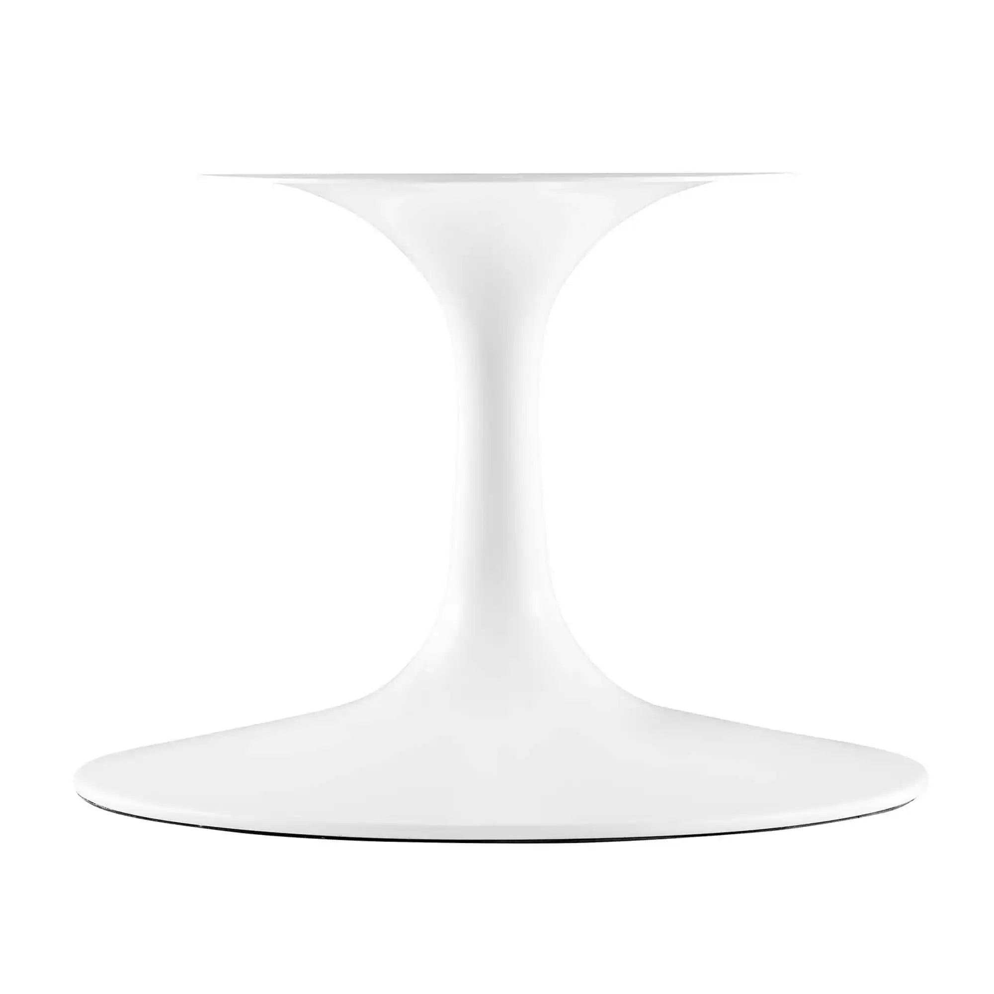 Lippa 48" Oval Faux Marble Coffee Table by Modway - Best Buy Furniture