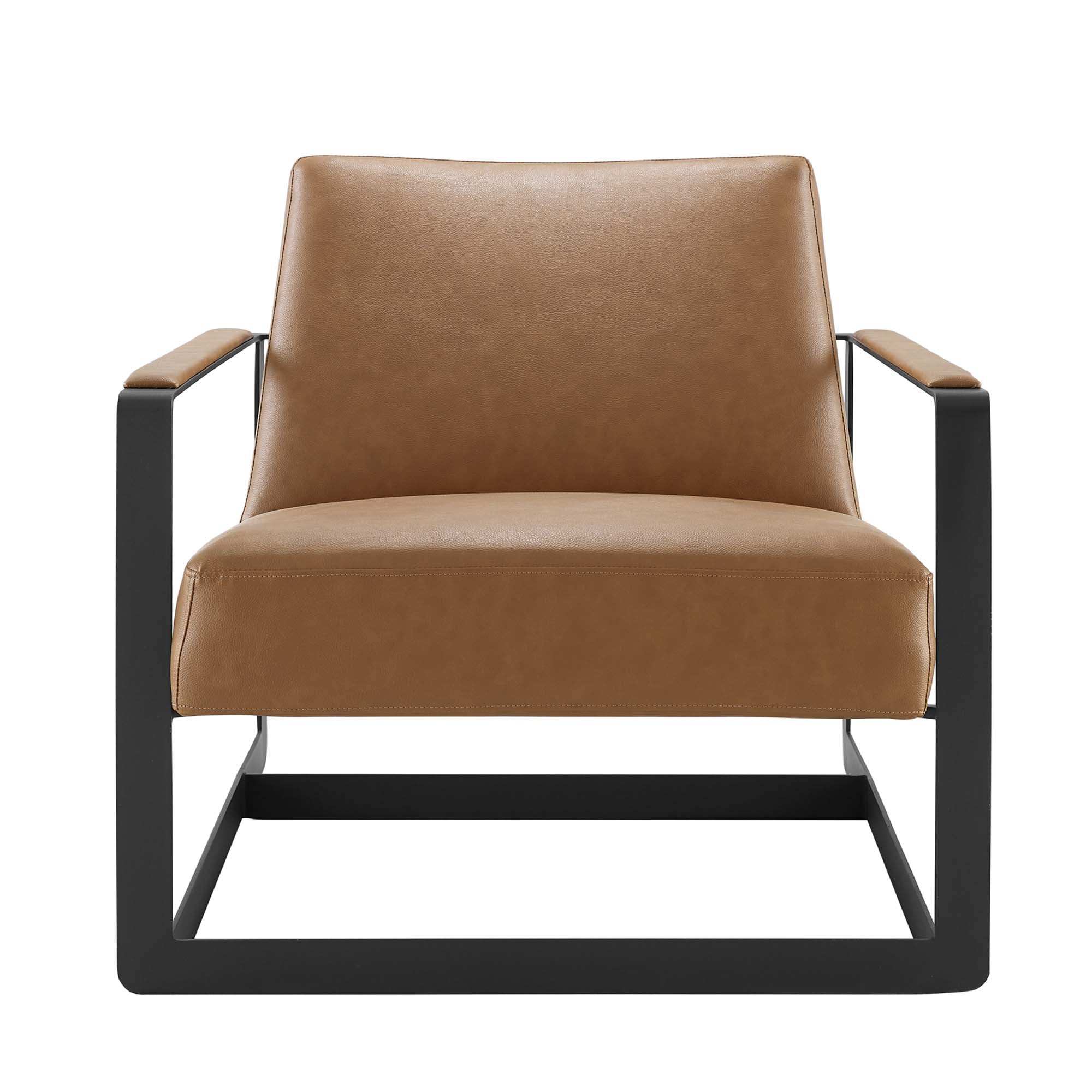 Seg Vegan Leather Accent Chair by Modway - Best Buy Furniture