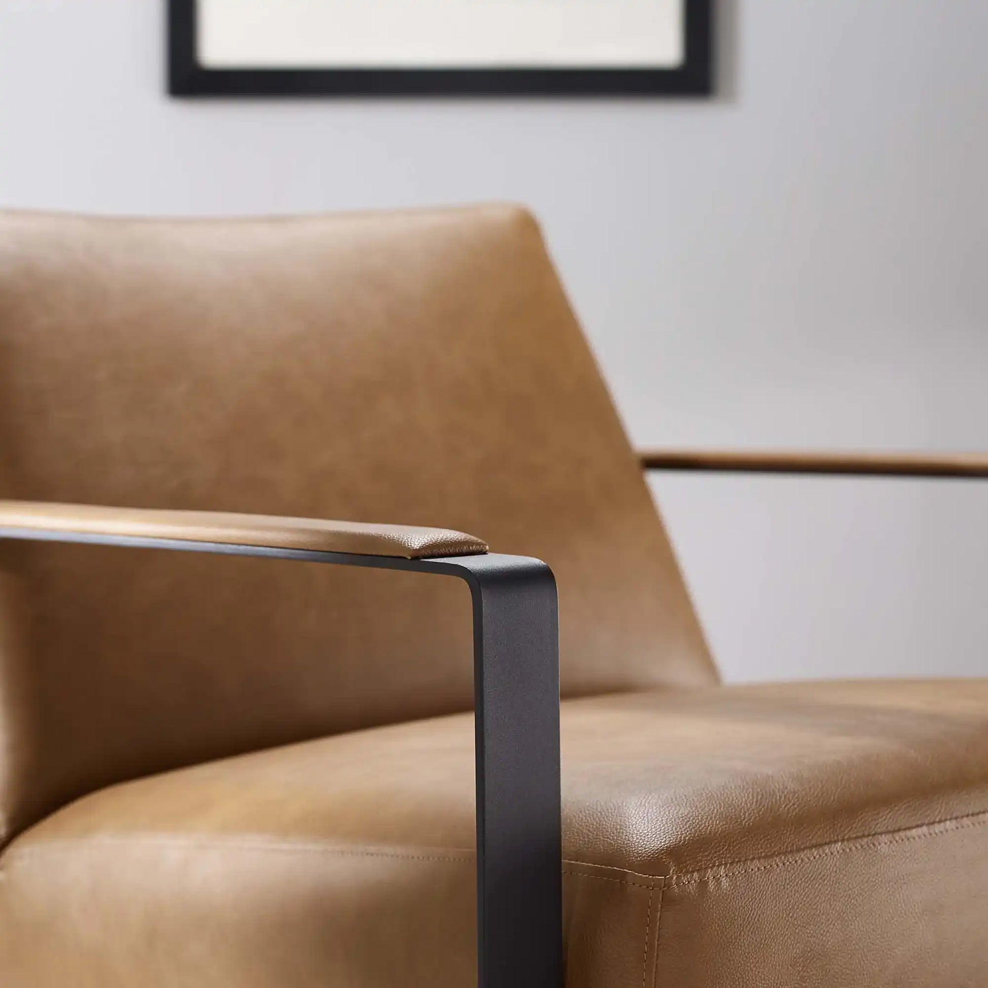Seg Vegan Leather Accent Chair by Modway - Best Buy Furniture