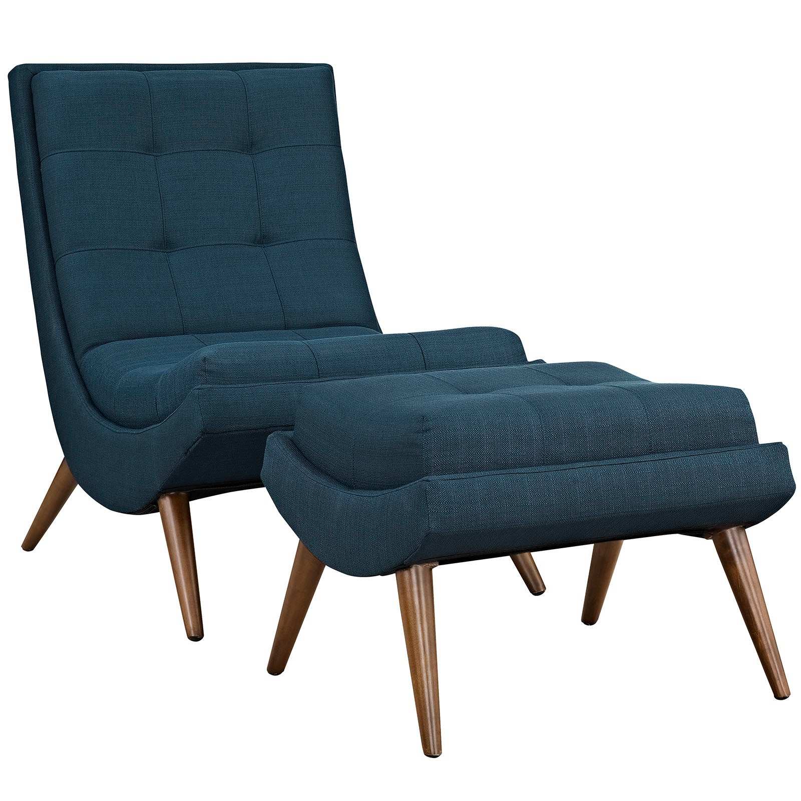 Ramp Upholstered Fabric Lounge Chair Set - Best Buy Furniture