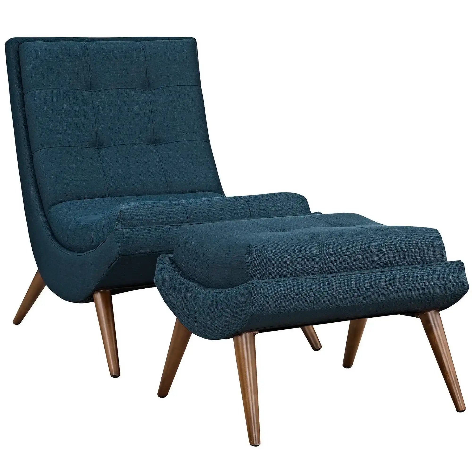Ramp Upholstered Fabric Lounge Chair Set - Best Buy Furniture