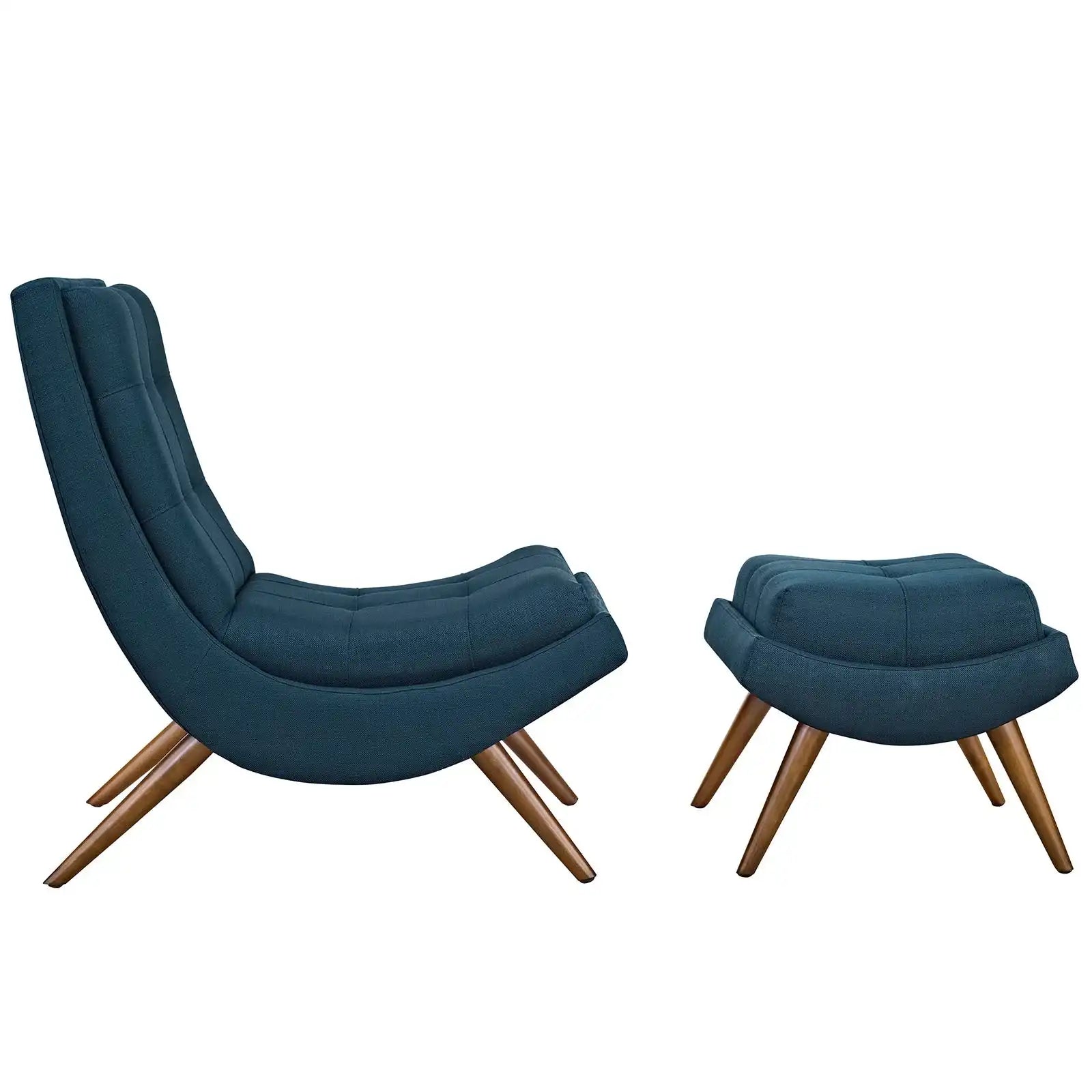 Ramp Upholstered Fabric Lounge Chair Set - Best Buy Furniture