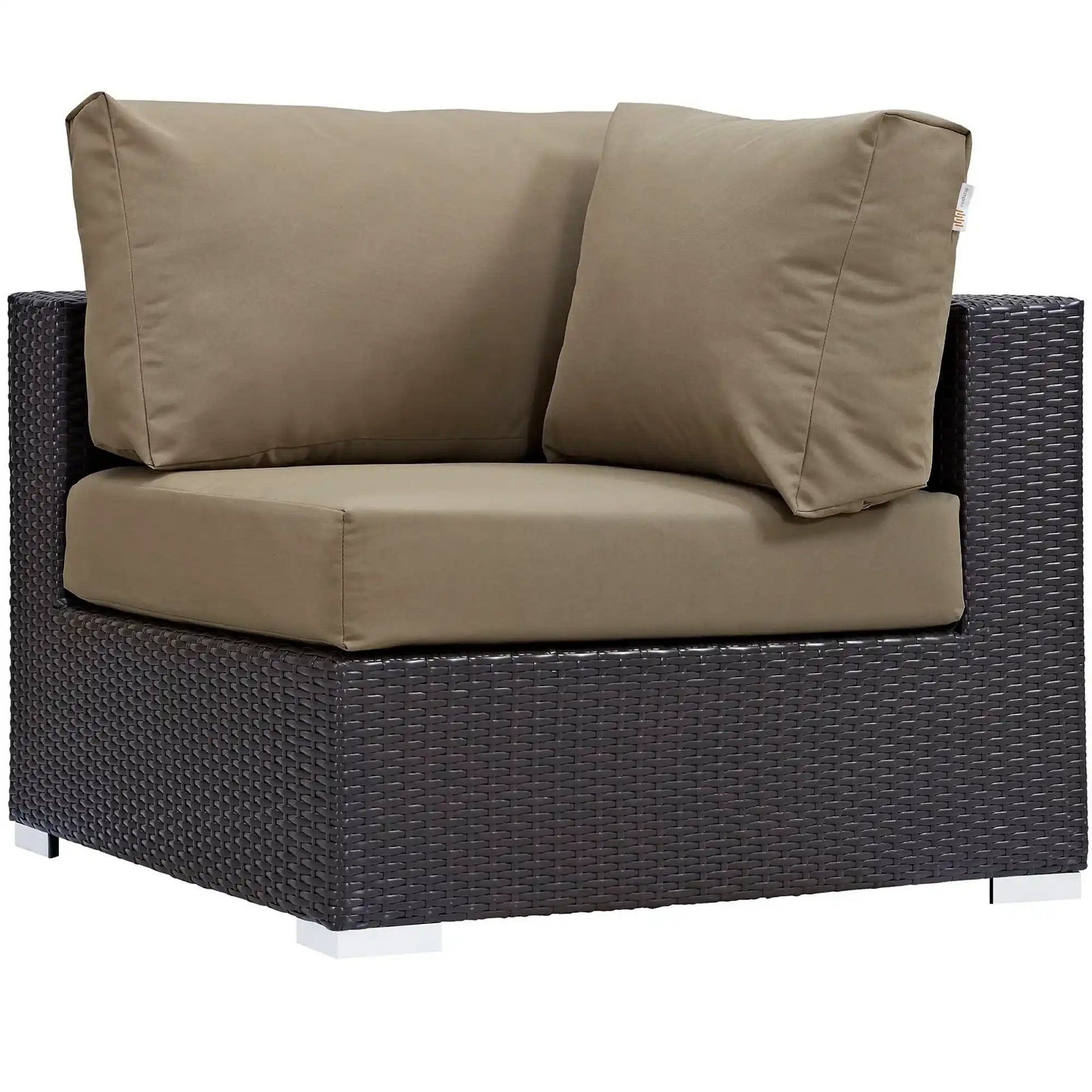 Convene 7 Piece Outdoor Patio Sectional Set by Modway - Best Buy Furniture