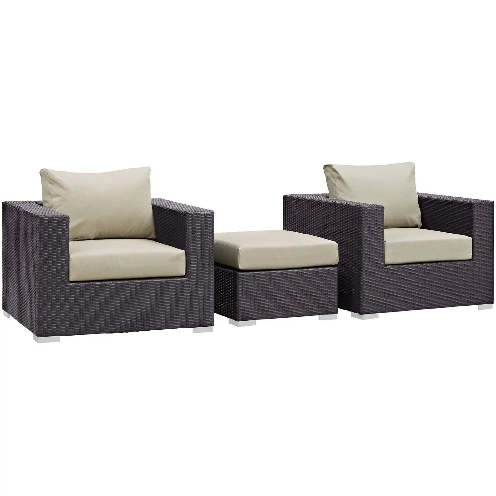 Convene 3 Piece Outdoor Patio Sofa Set by Modway - Best Buy Furniture