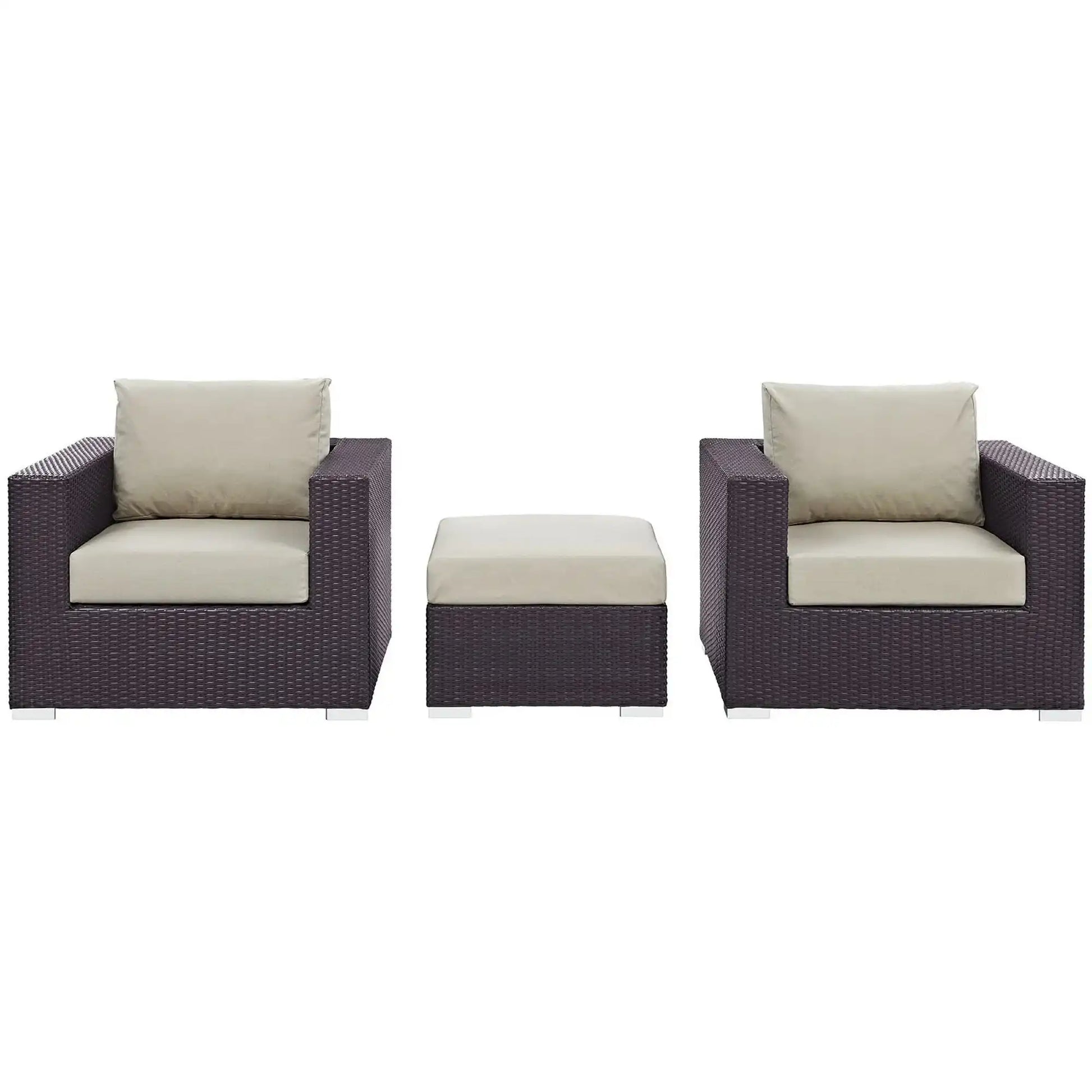Convene 3 Piece Outdoor Patio Sofa Set by Modway - Best Buy Furniture
