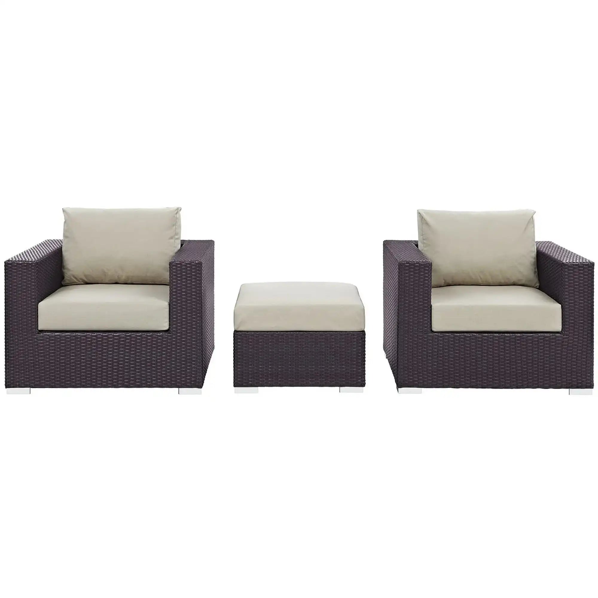 Convene 3 Piece Outdoor Patio Sofa Set by Modway - Best Buy Furniture