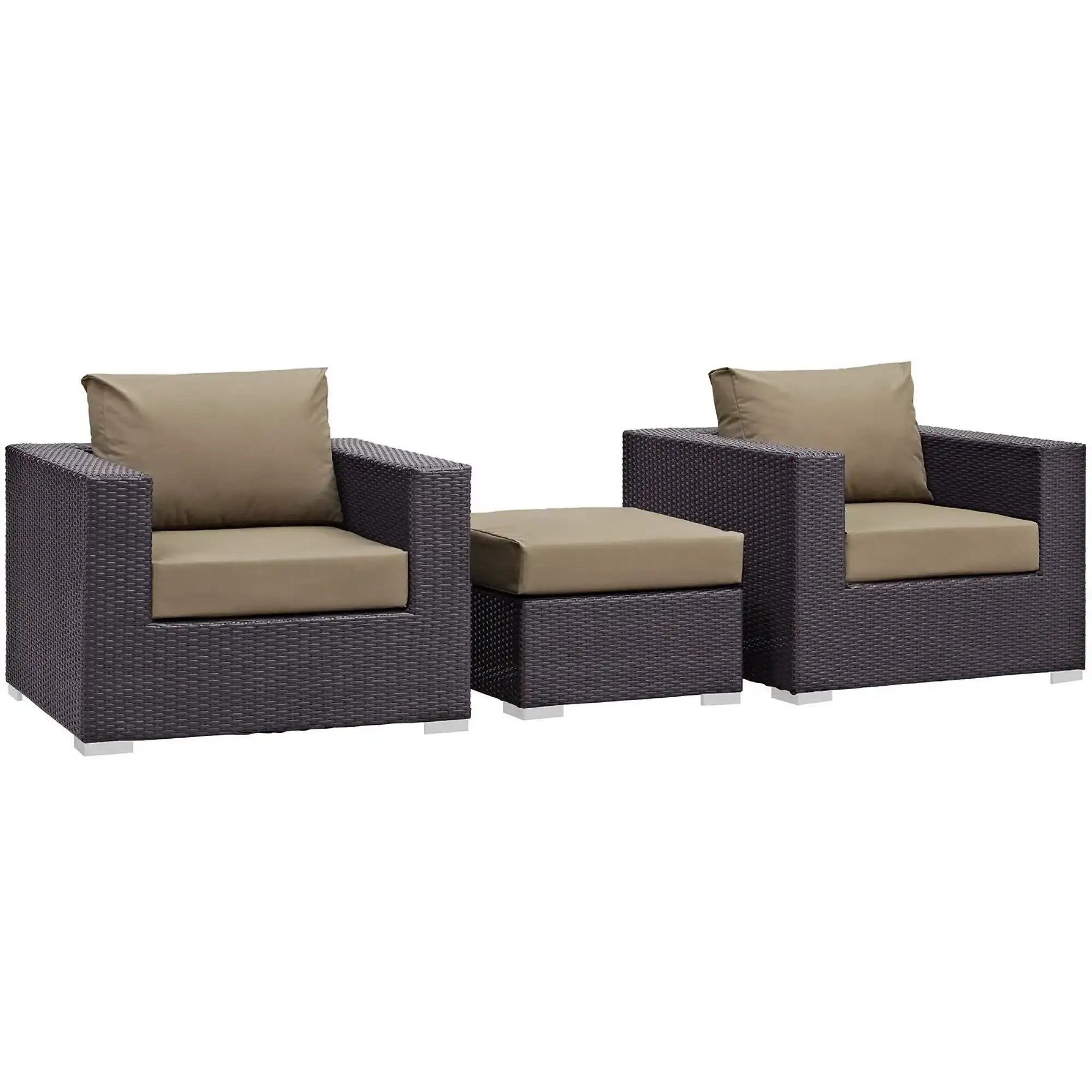 Convene 3 Piece Outdoor Patio Sofa Set by Modway - Best Buy Furniture