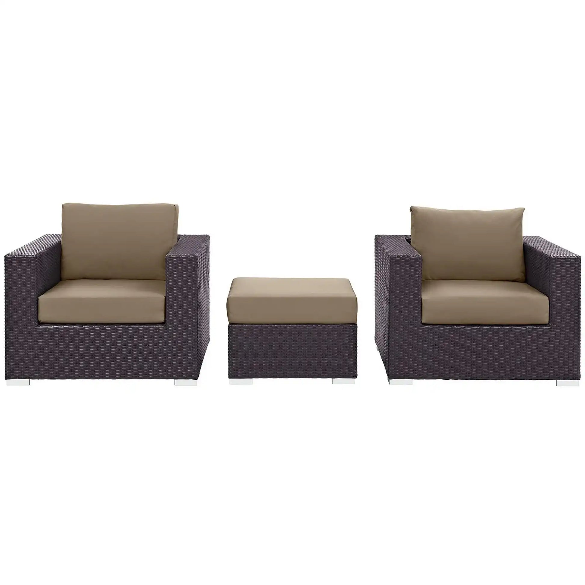 Convene 3 Piece Outdoor Patio Sofa Set by Modway - Best Buy Furniture