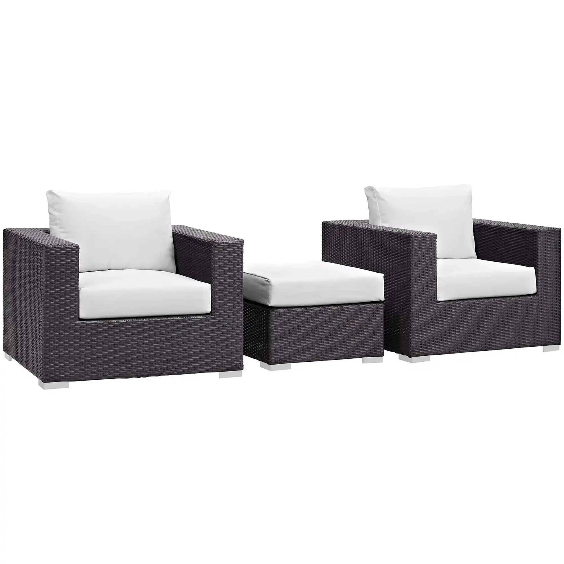 Convene 3 Piece Outdoor Patio Sofa Set by Modway - Best Buy Furniture
