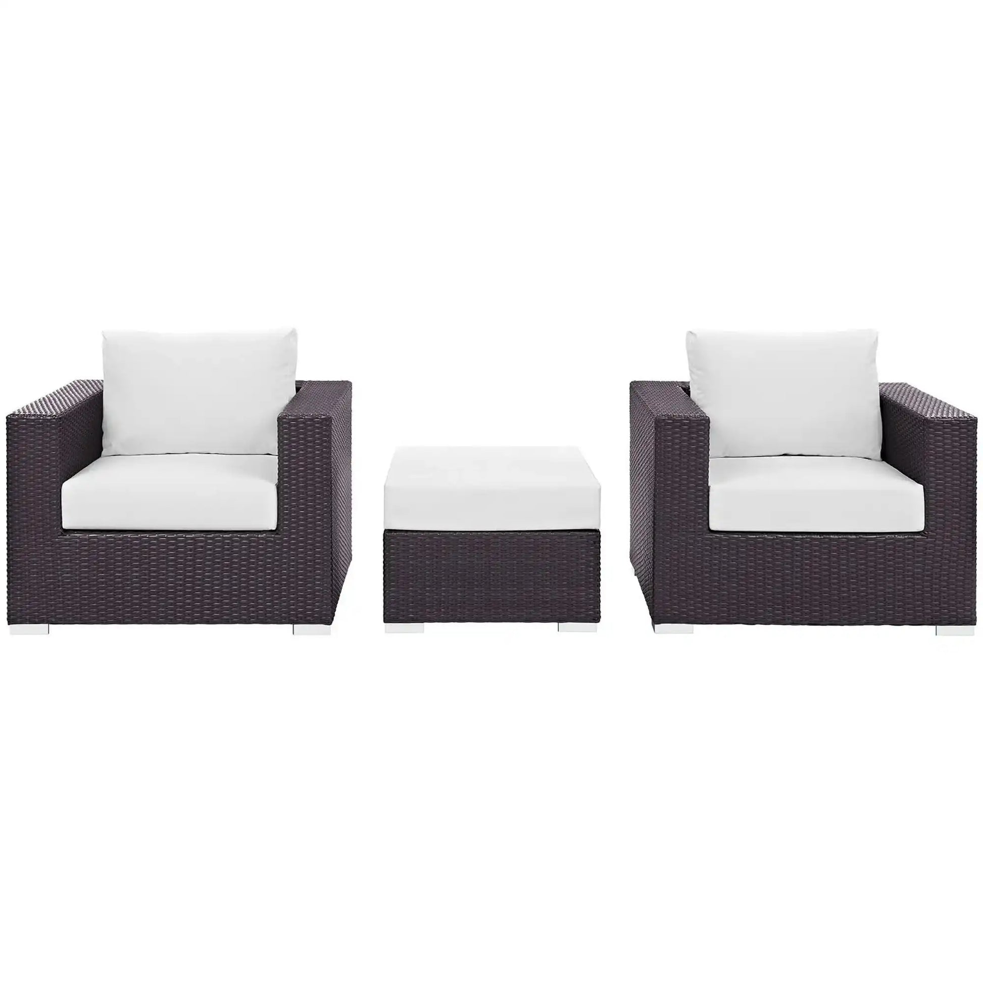 Convene 3 Piece Outdoor Patio Sofa Set by Modway - Best Buy Furniture