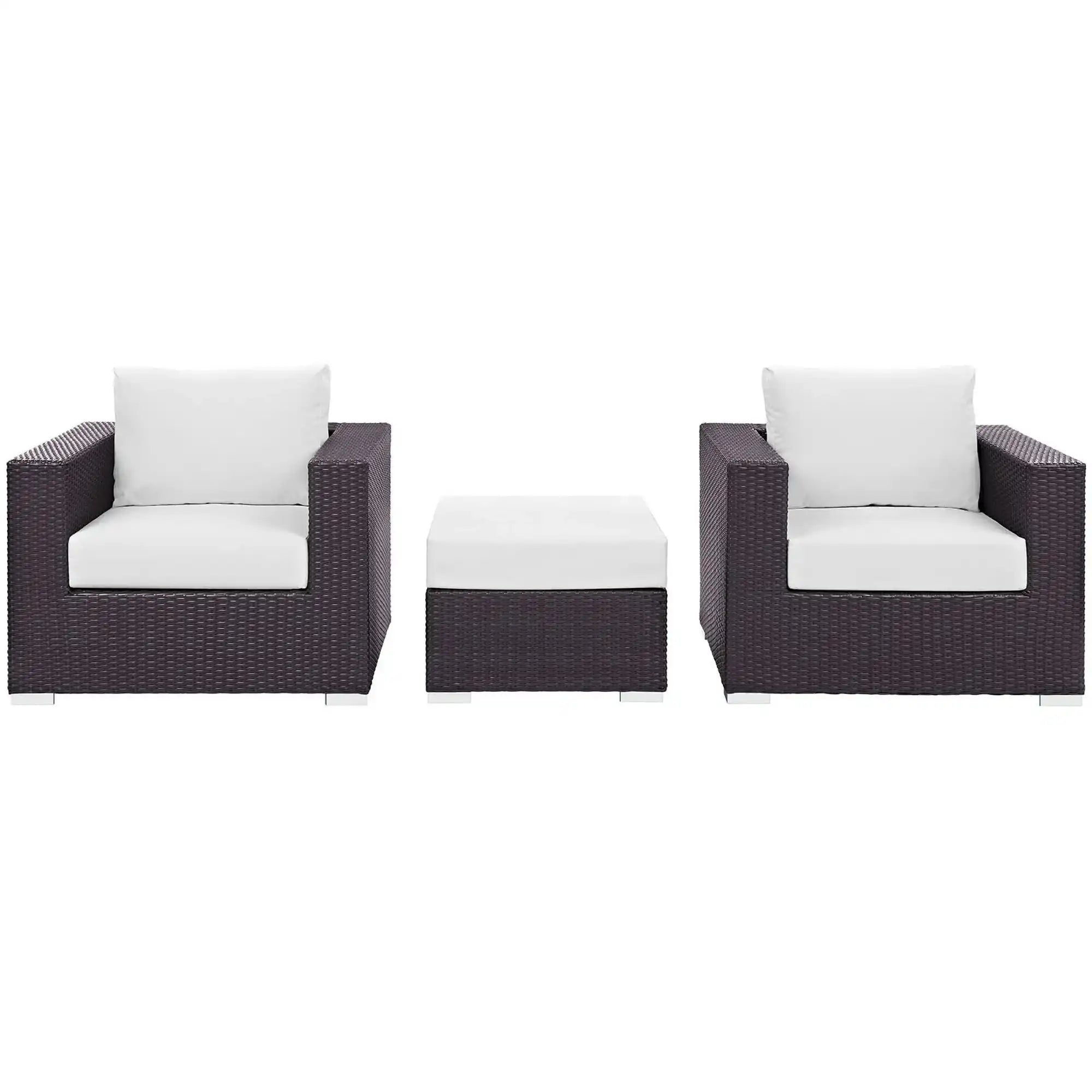 Convene 3 Piece Outdoor Patio Sofa Set by Modway - Best Buy Furniture