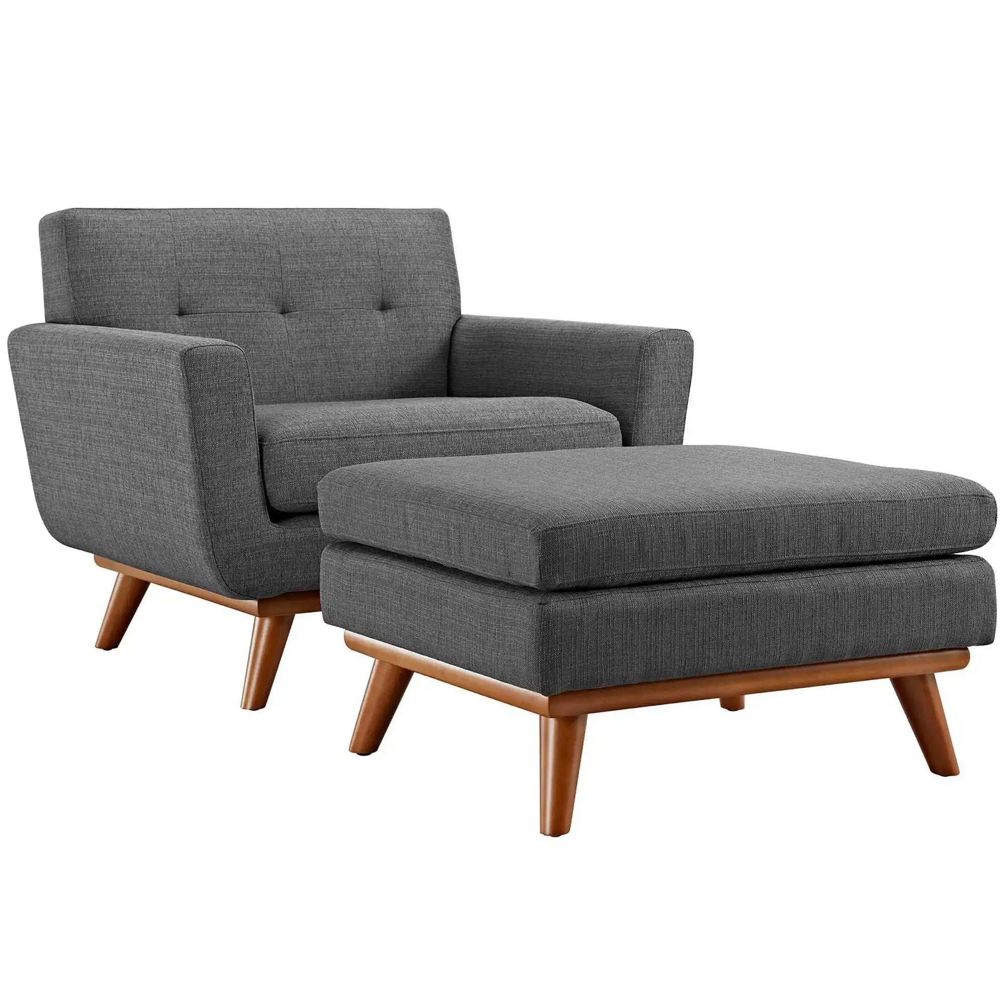Engage 2 Piece Armchair and Ottoman by Modway - Best Buy Furniture