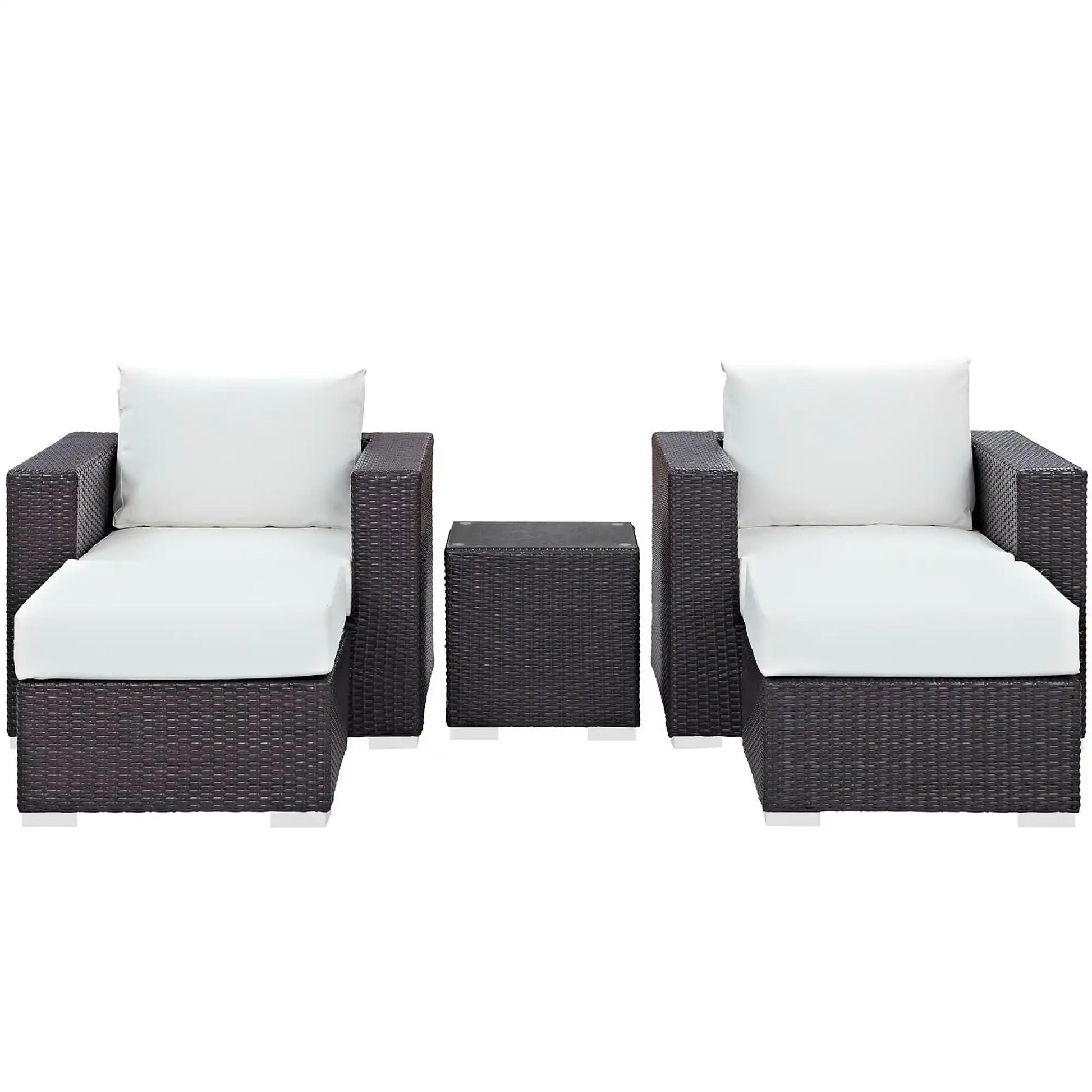 Convene 5 Piece Outdoor Patio Sectional Set by Modway - Best Buy Furniture