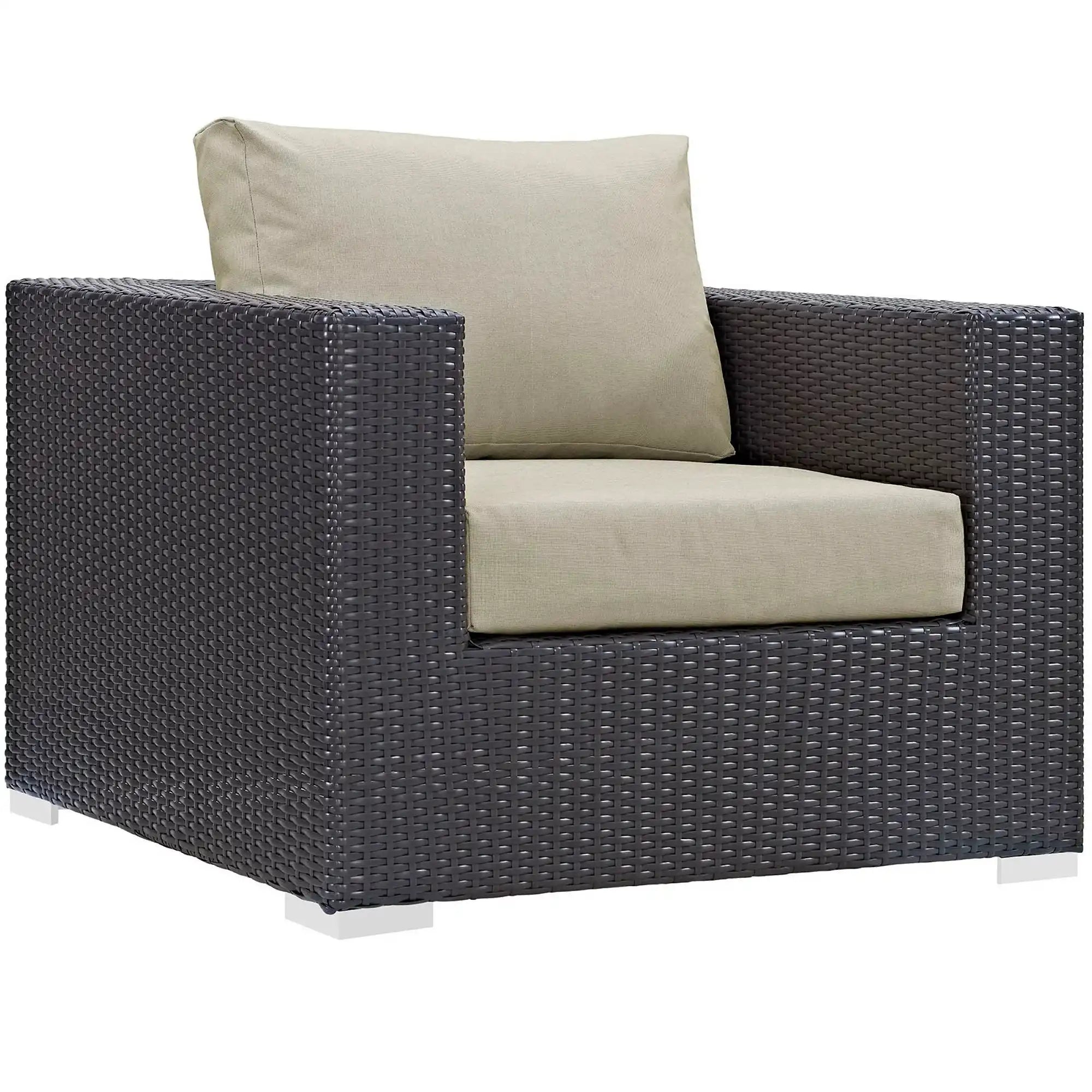 Convene 6 Piece Outdoor Patio Sectional Set by Modway - Best Buy Furniture