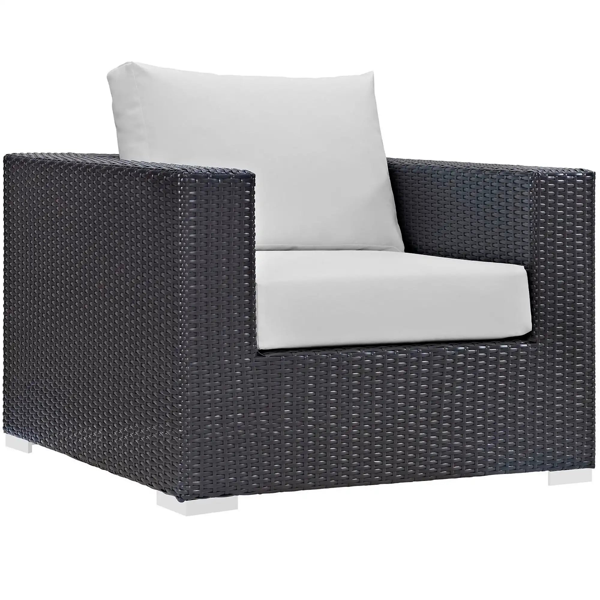 Convene 6 Piece Outdoor Patio Sectional Set by Modway - Best Buy Furniture