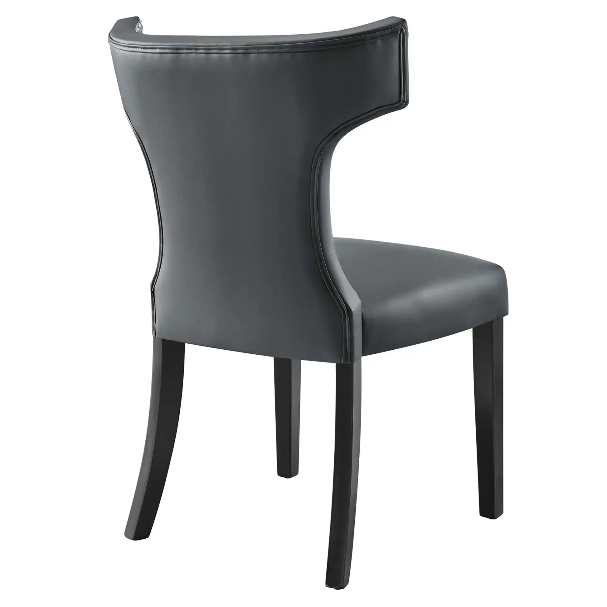 Curve Vegan Leather Dining Chair by Modway - Best Buy Furniture