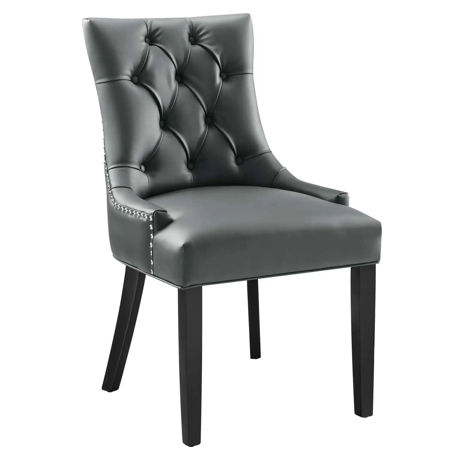Regent Tufted Vegan Leather Dining Chair by Modway - Best Buy Furniture