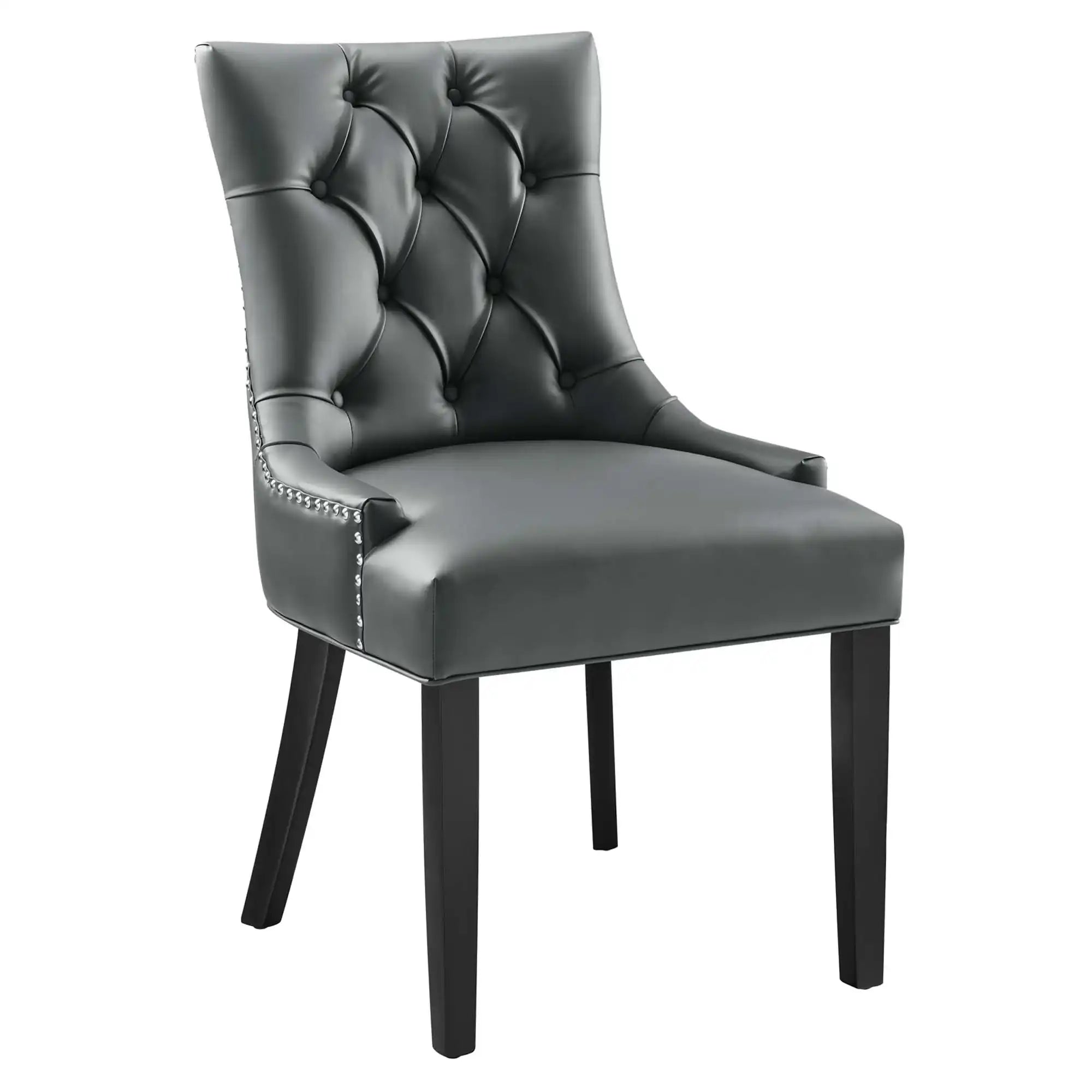 Regent Tufted Vegan Leather Dining Chair by Modway - Best Buy Furniture