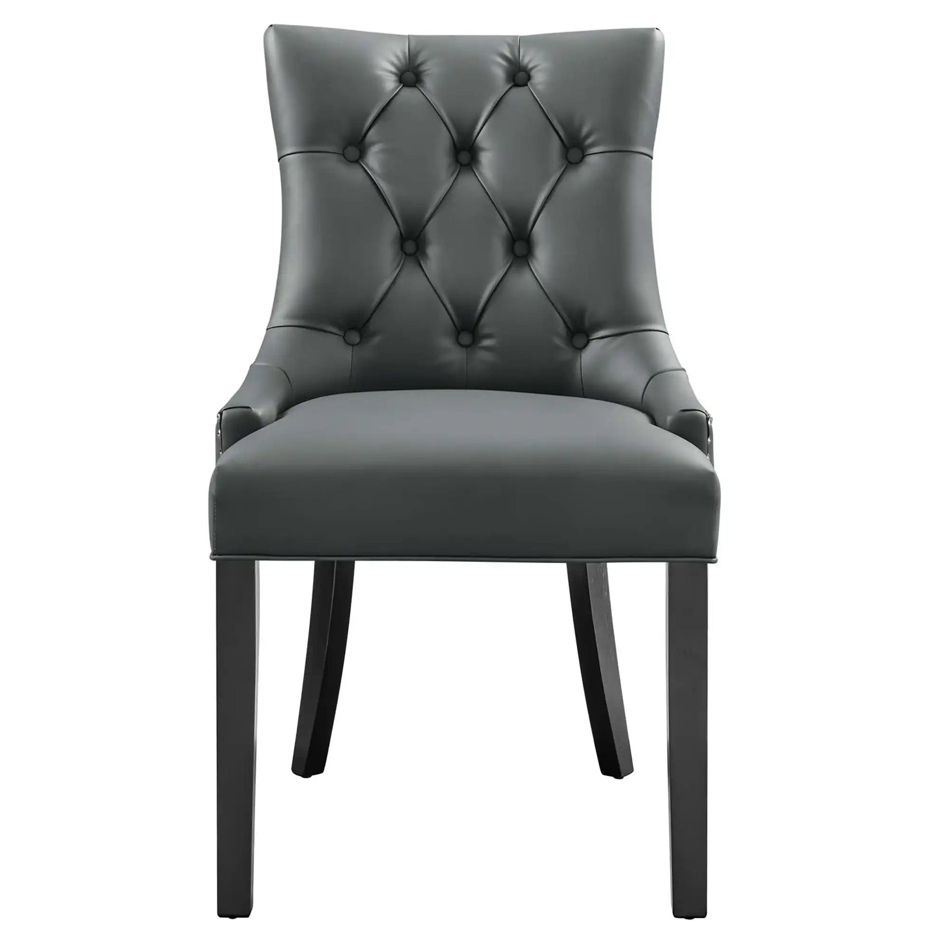 Regent Tufted Vegan Leather Dining Chair by Modway - Best Buy Furniture