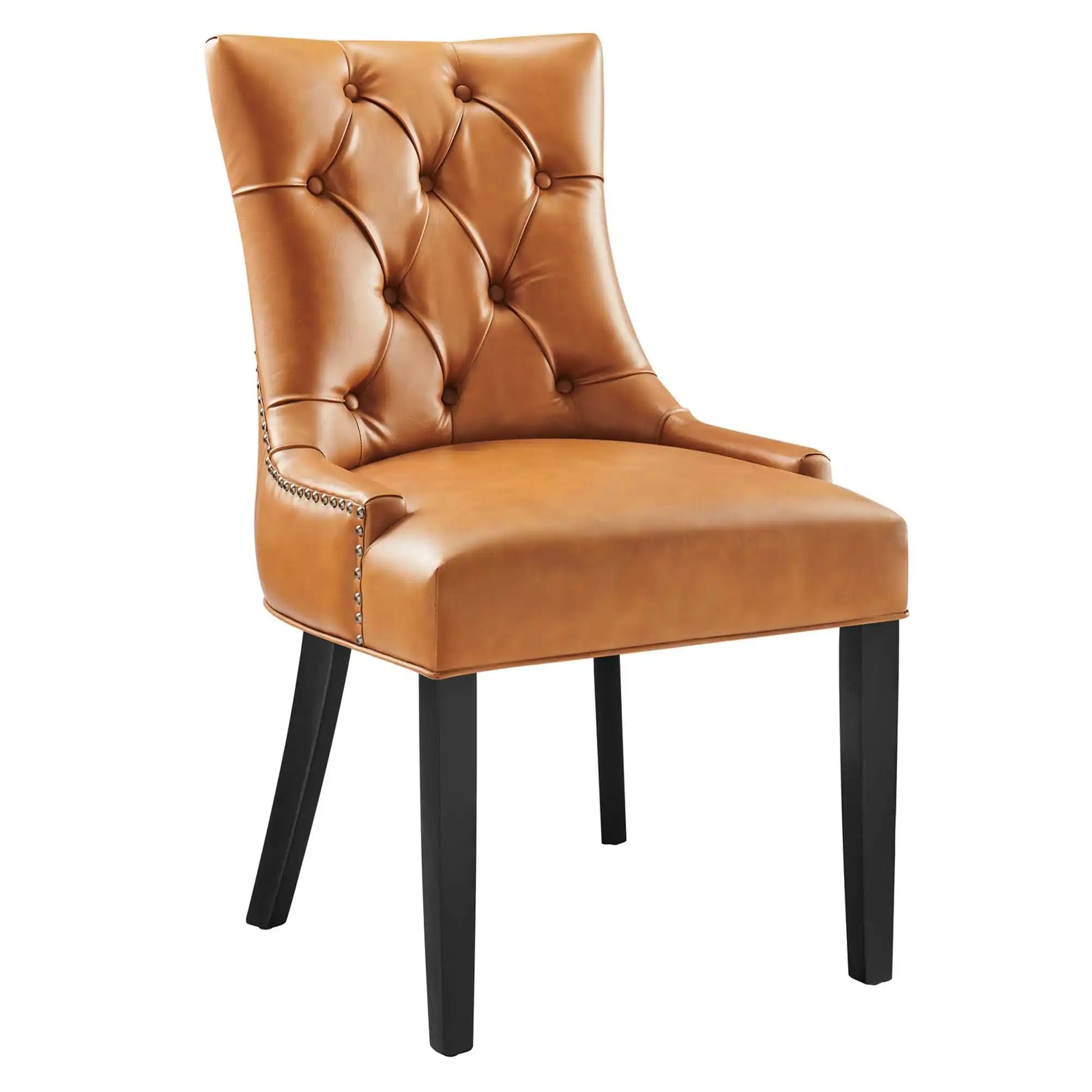 Regent Tufted Vegan Leather Dining Chair by Modway - Best Buy Furniture