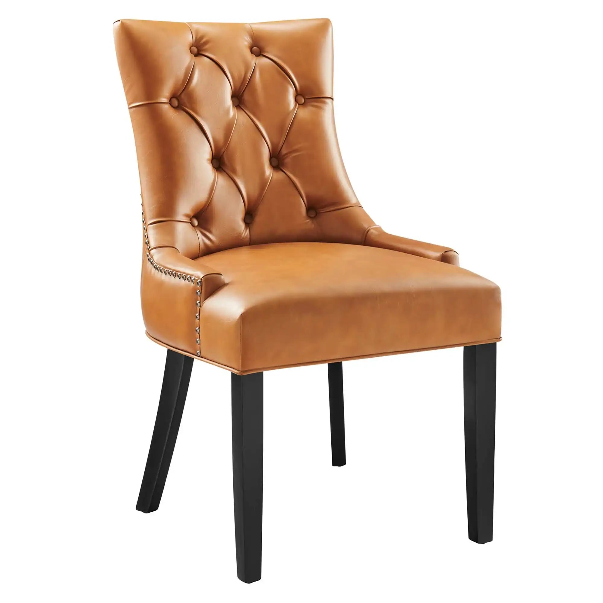 Regent Tufted Vegan Leather Dining Chair by Modway - Best Buy Furniture