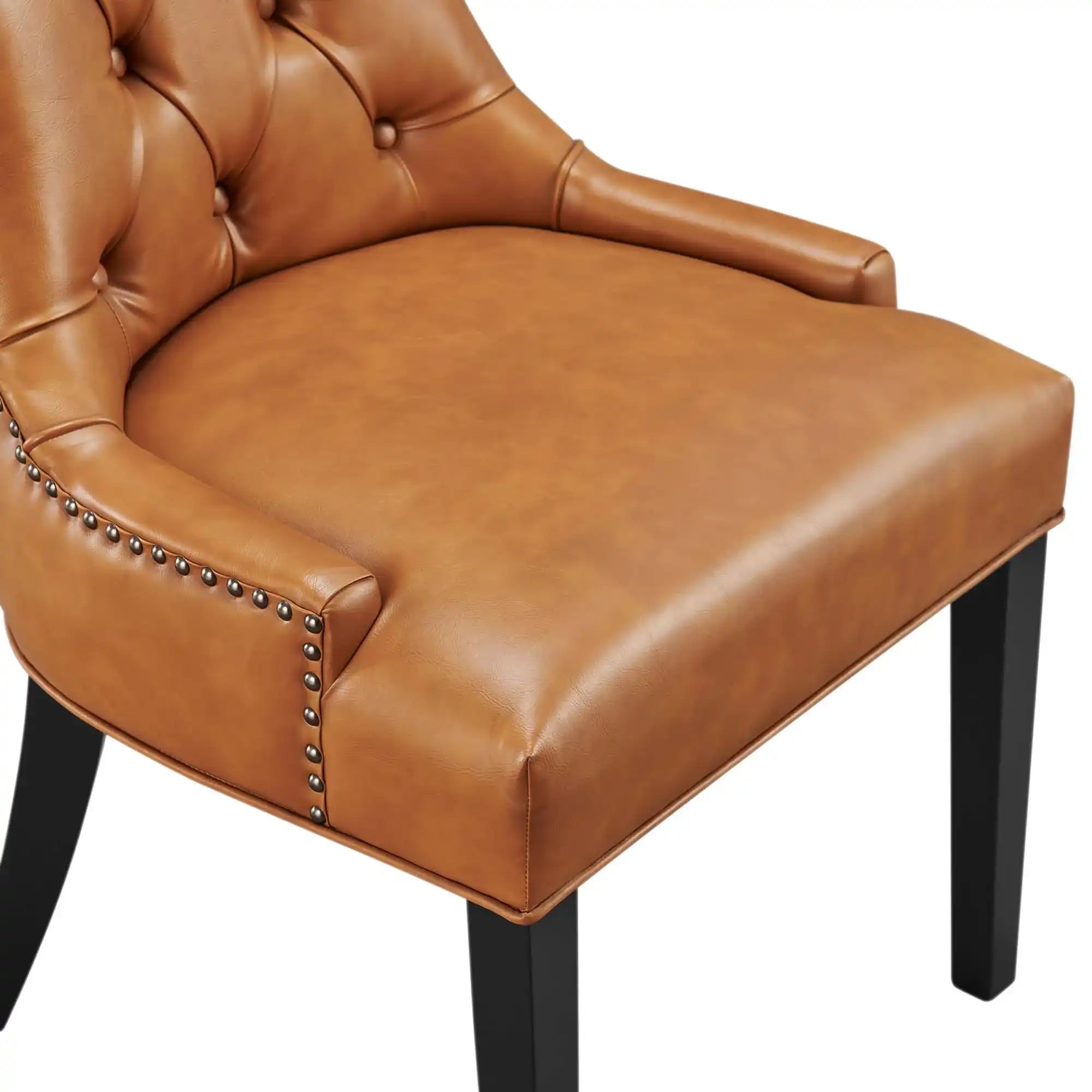 Regent Tufted Vegan Leather Dining Chair by Modway - Best Buy Furniture