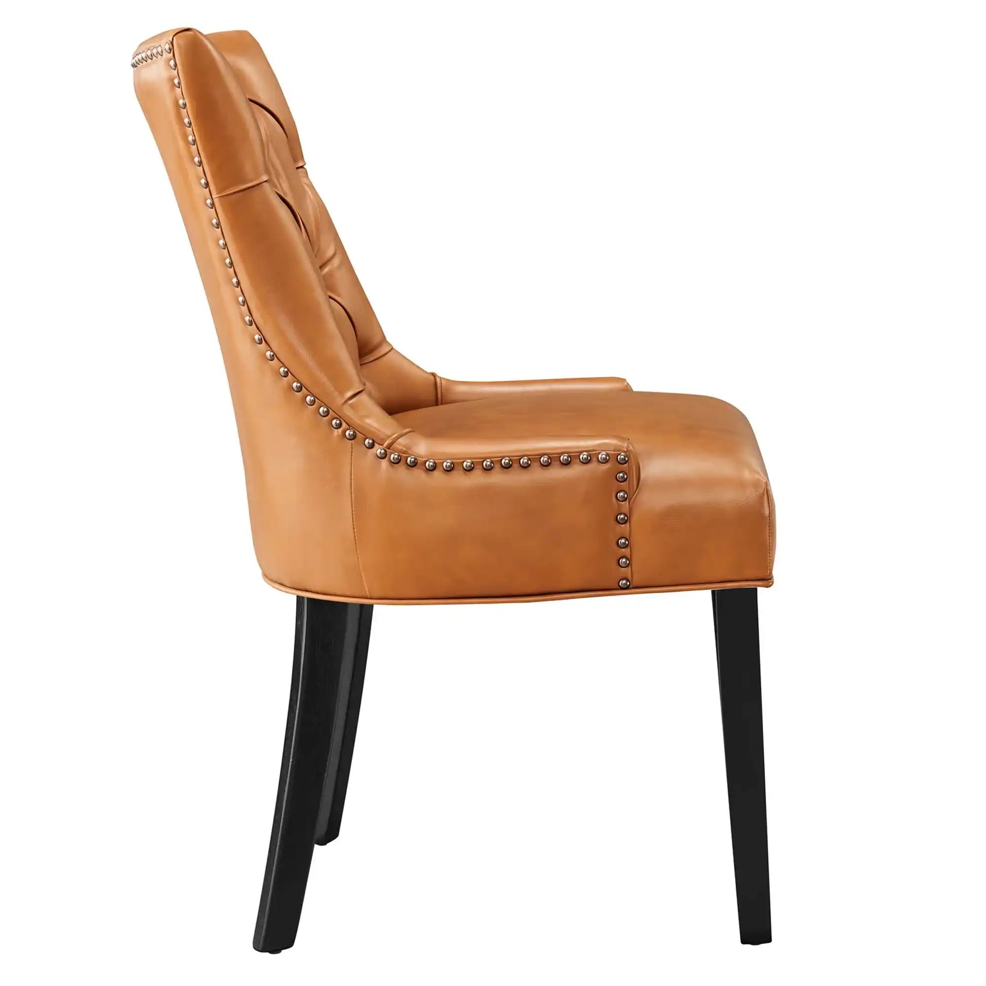 Regent Tufted Vegan Leather Dining Chair by Modway - Best Buy Furniture