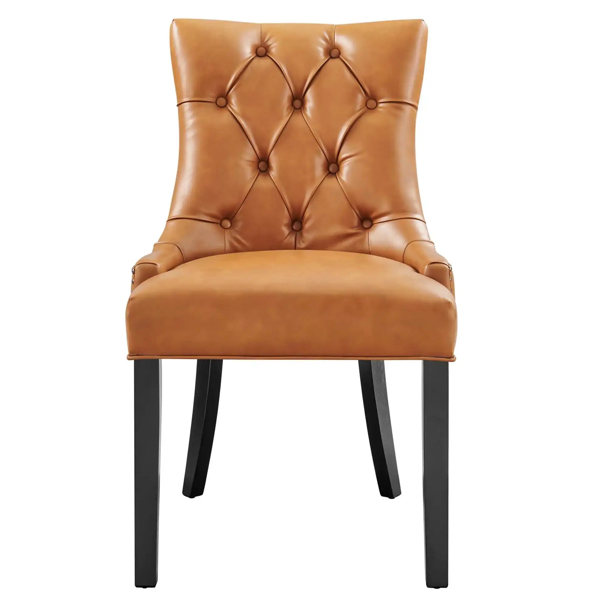 Regent Tufted Vegan Leather Dining Chair by Modway - Best Buy Furniture
