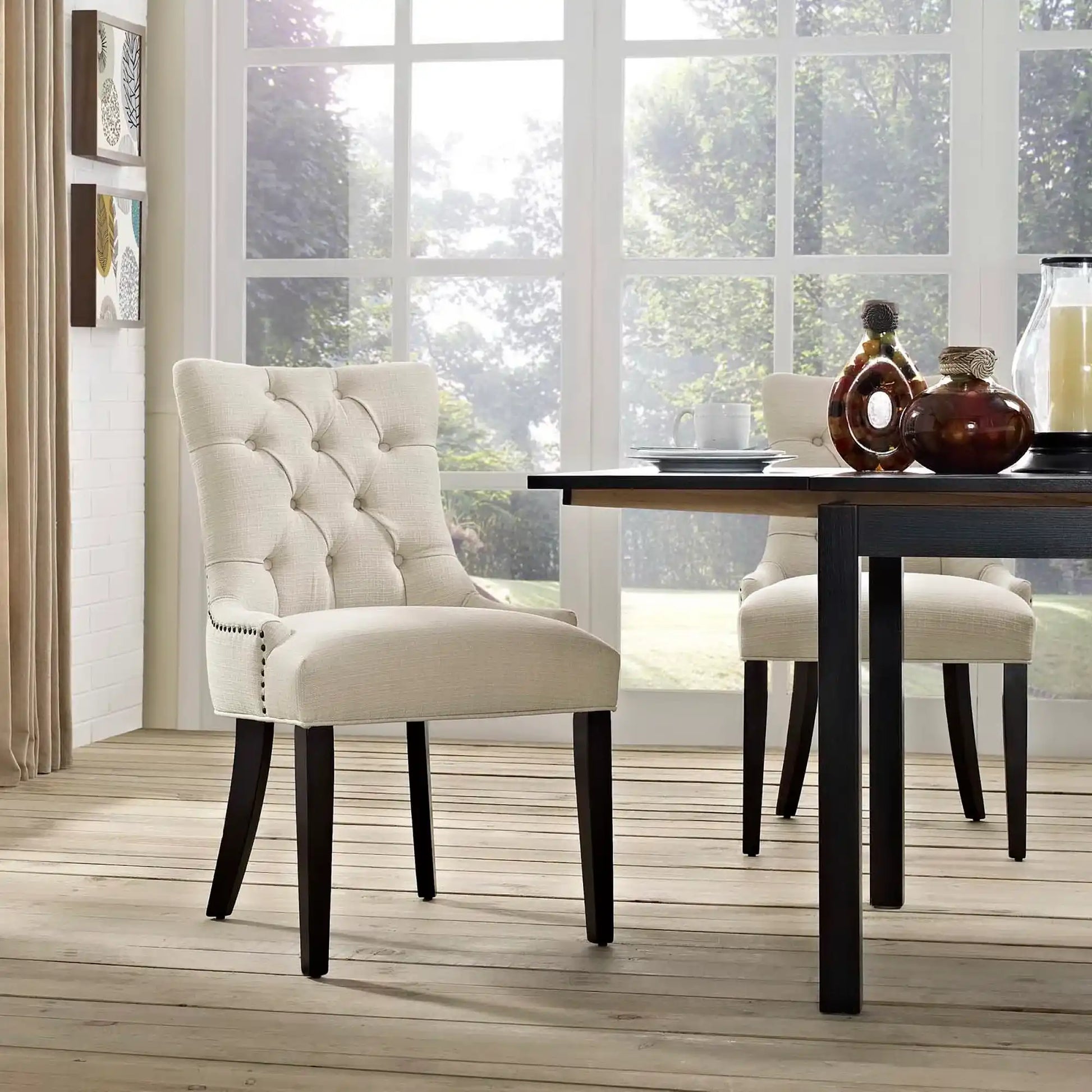 Regent Tufted Fabric Dining Chair by Modway - Best Buy Furniture