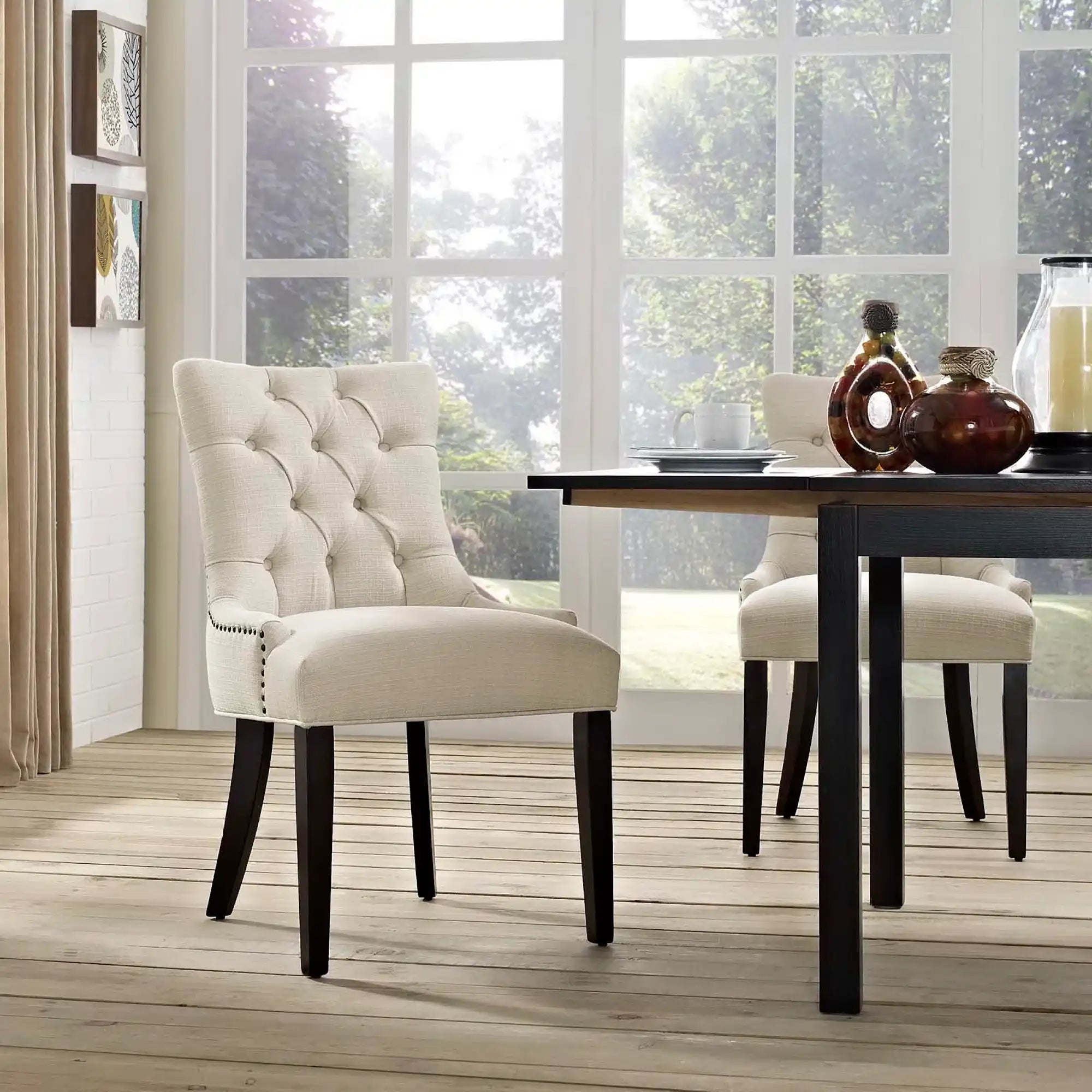 Regent Tufted Fabric Dining Chair by Modway - Best Buy Furniture