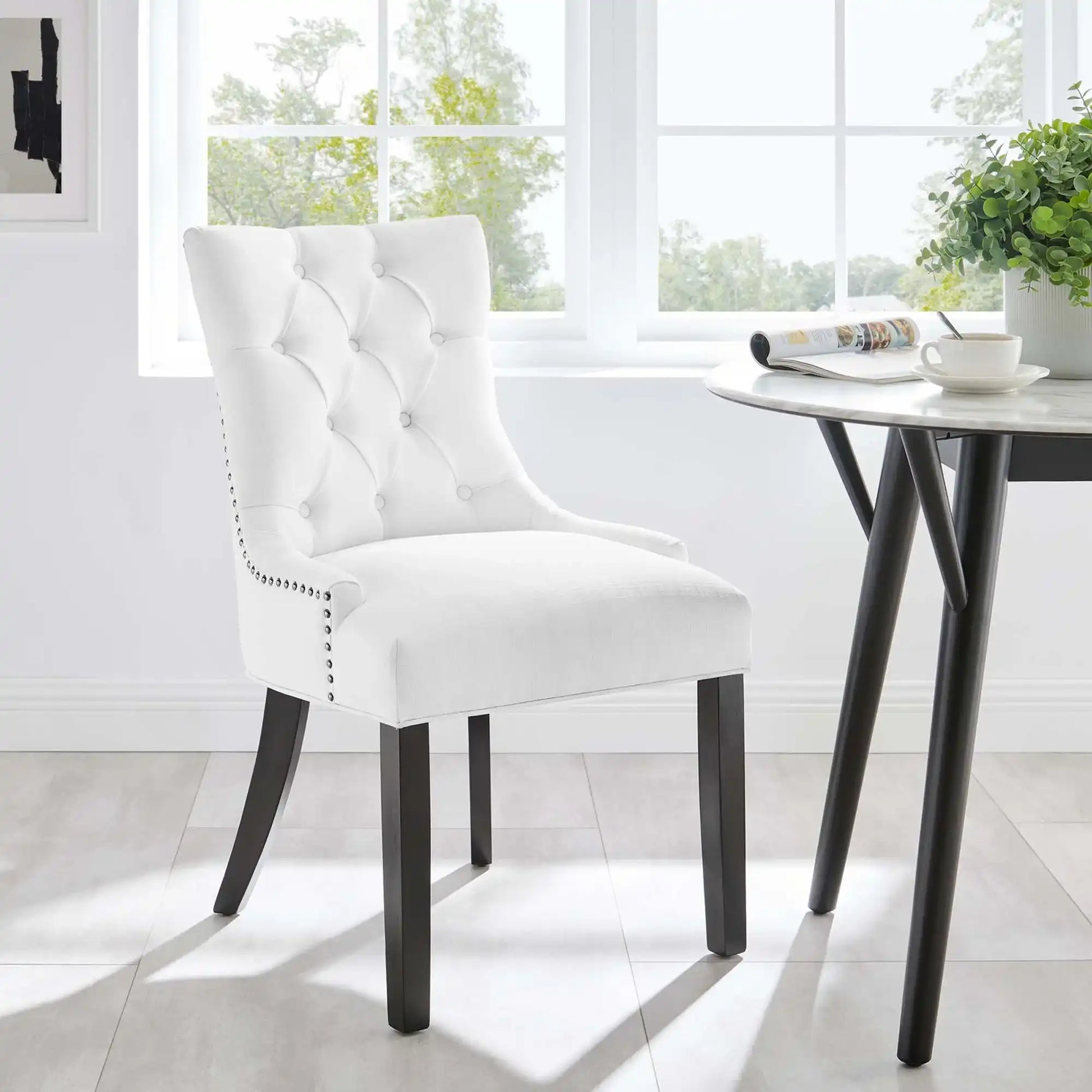 Regent Tufted Fabric Dining Chair by Modway - Best Buy Furniture