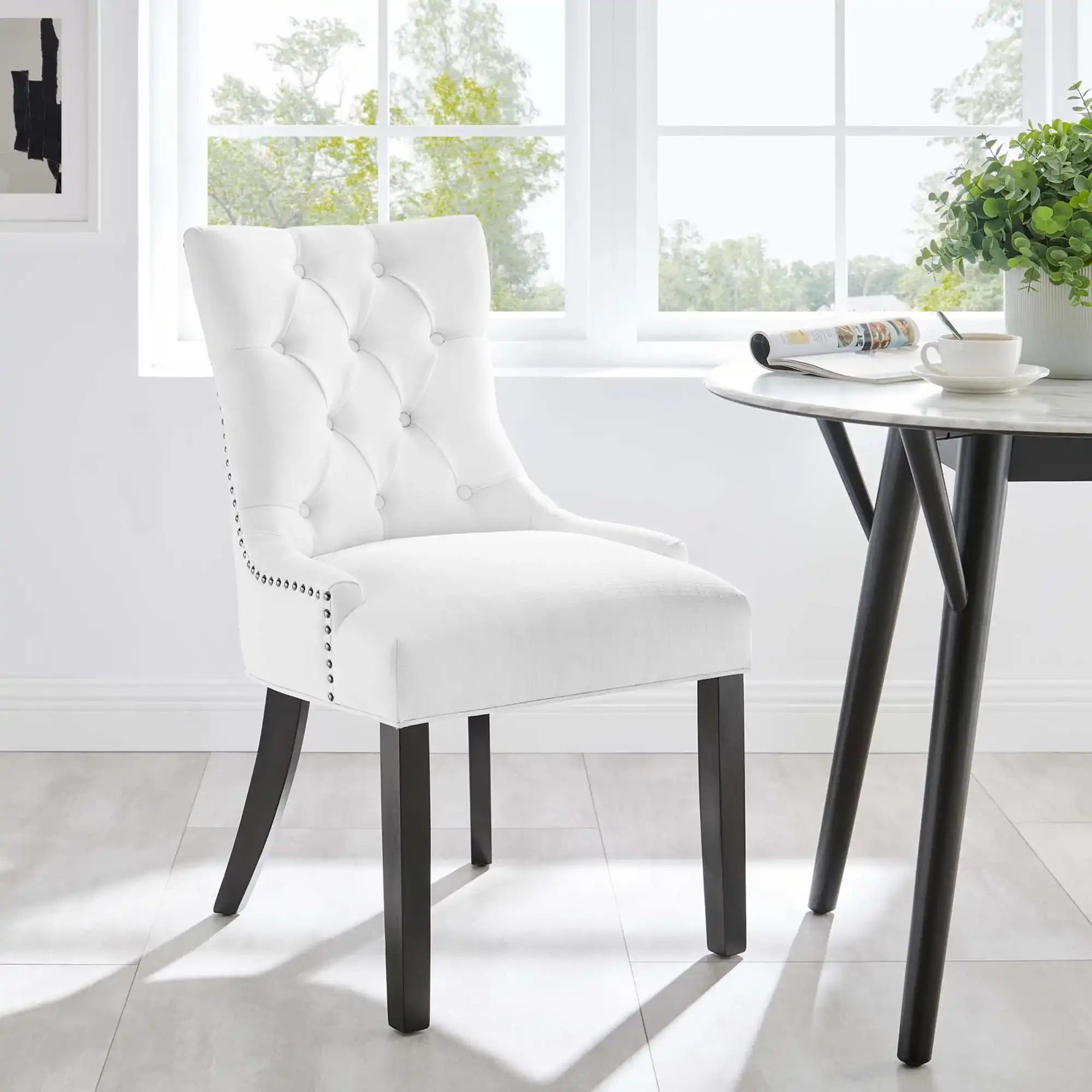 Regent Tufted Fabric Dining Chair by Modway - Best Buy Furniture