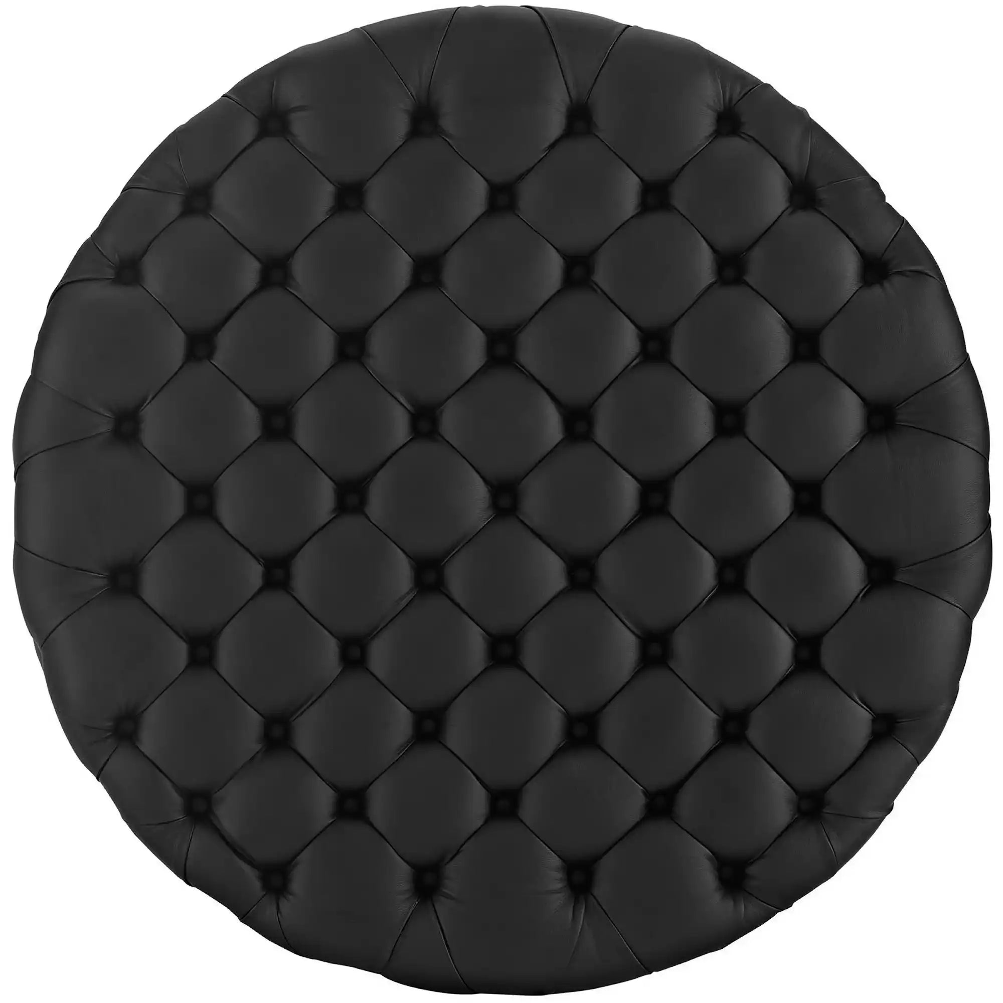 Amour Upholstered Vinyl Ottoman by Modway - Best Buy Furniture