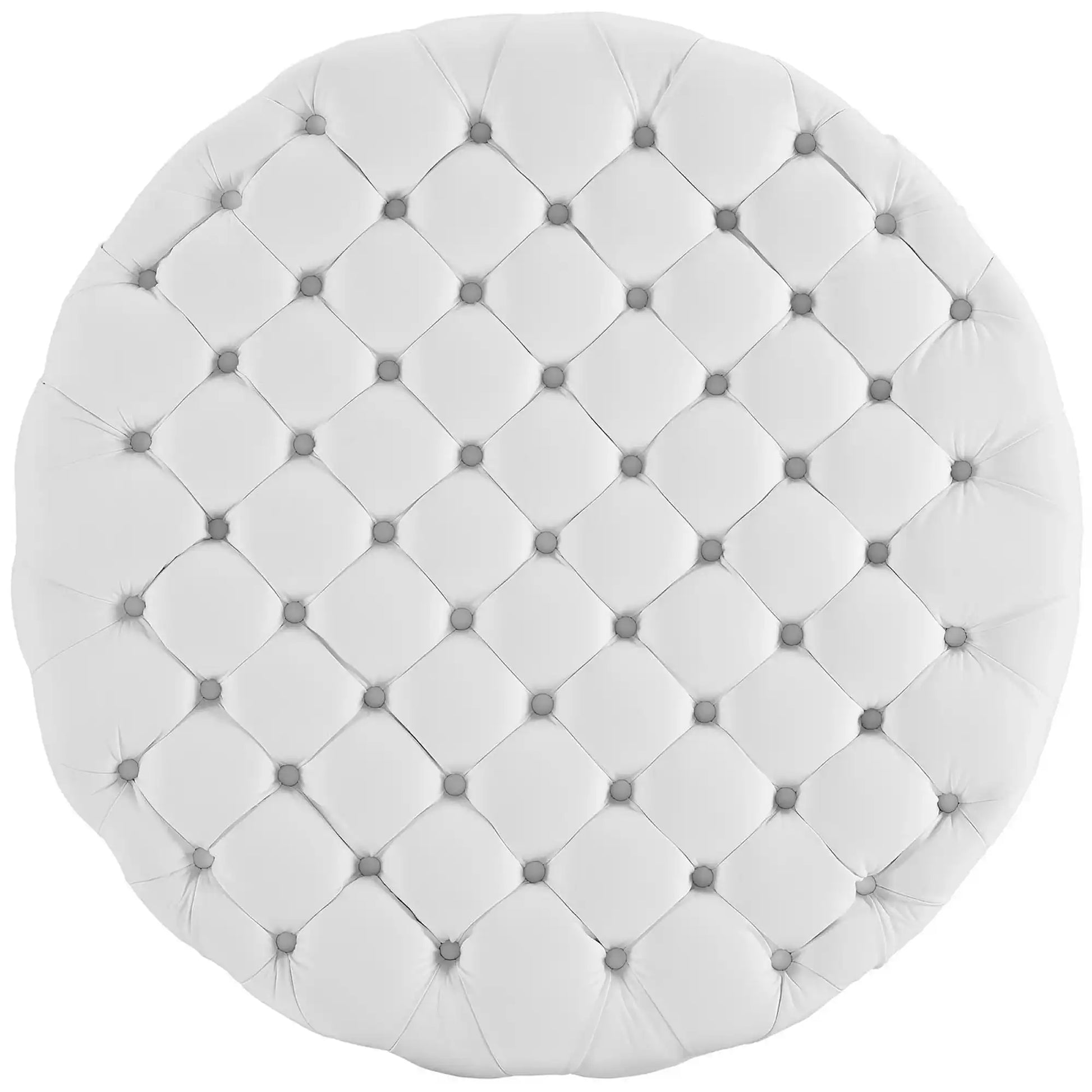 Amour Upholstered Vinyl Ottoman by Modway - Best Buy Furniture