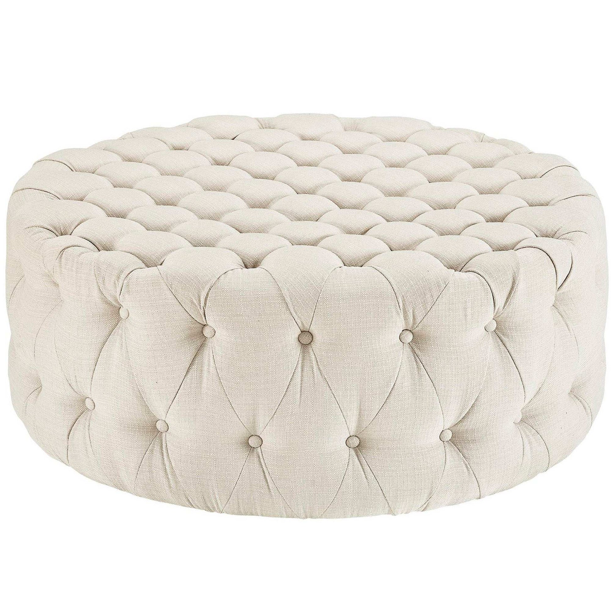 Amour Upholstered Fabric Ottoman by Modway - Best Buy Furniture