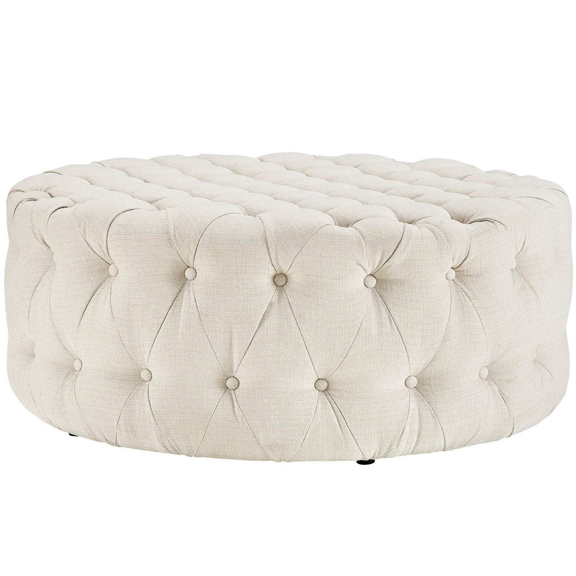 Amour Upholstered Fabric Ottoman by Modway - Best Buy Furniture