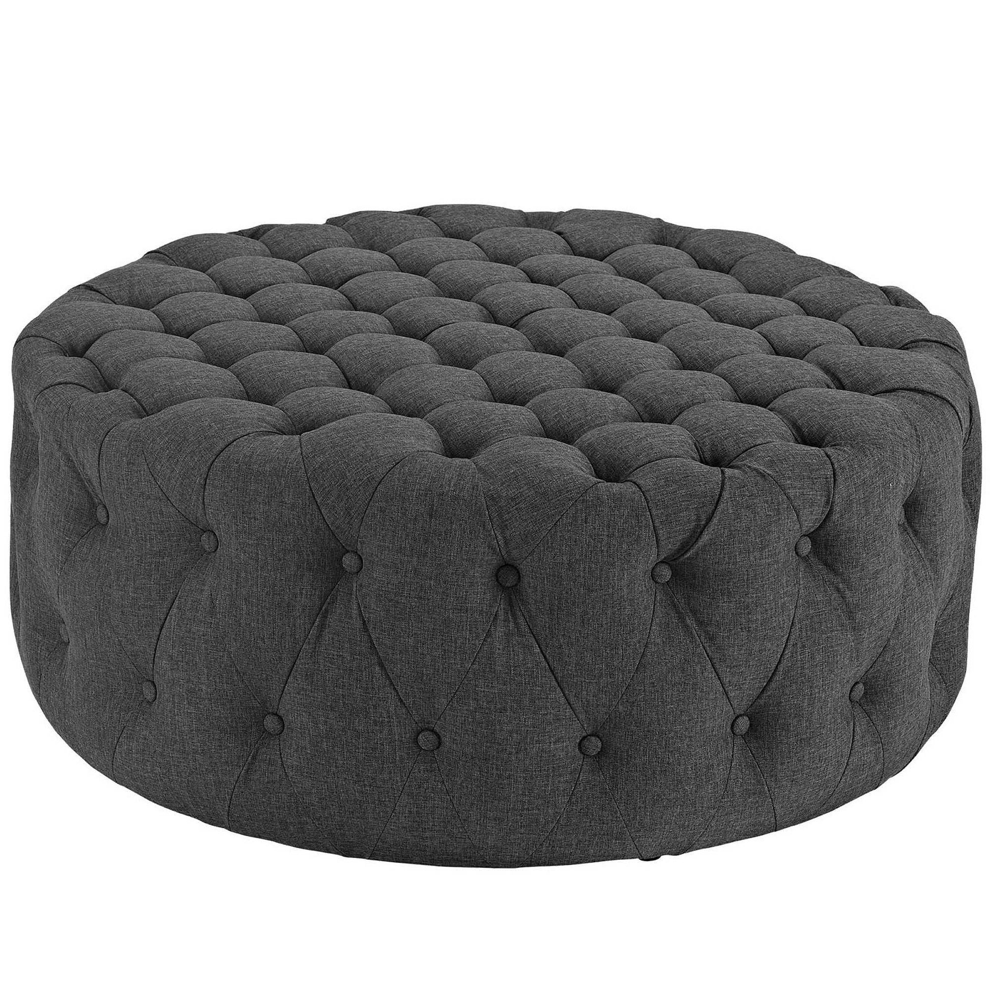 Amour Upholstered Fabric Ottoman by Modway - Best Buy Furniture