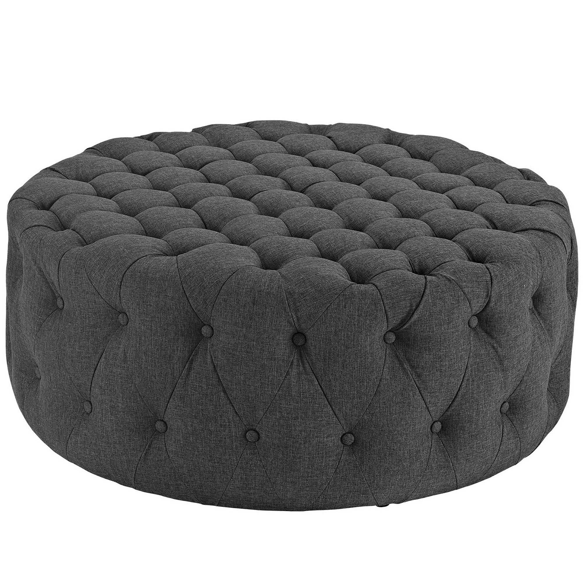 Amour Upholstered Fabric Ottoman by Modway - Best Buy Furniture